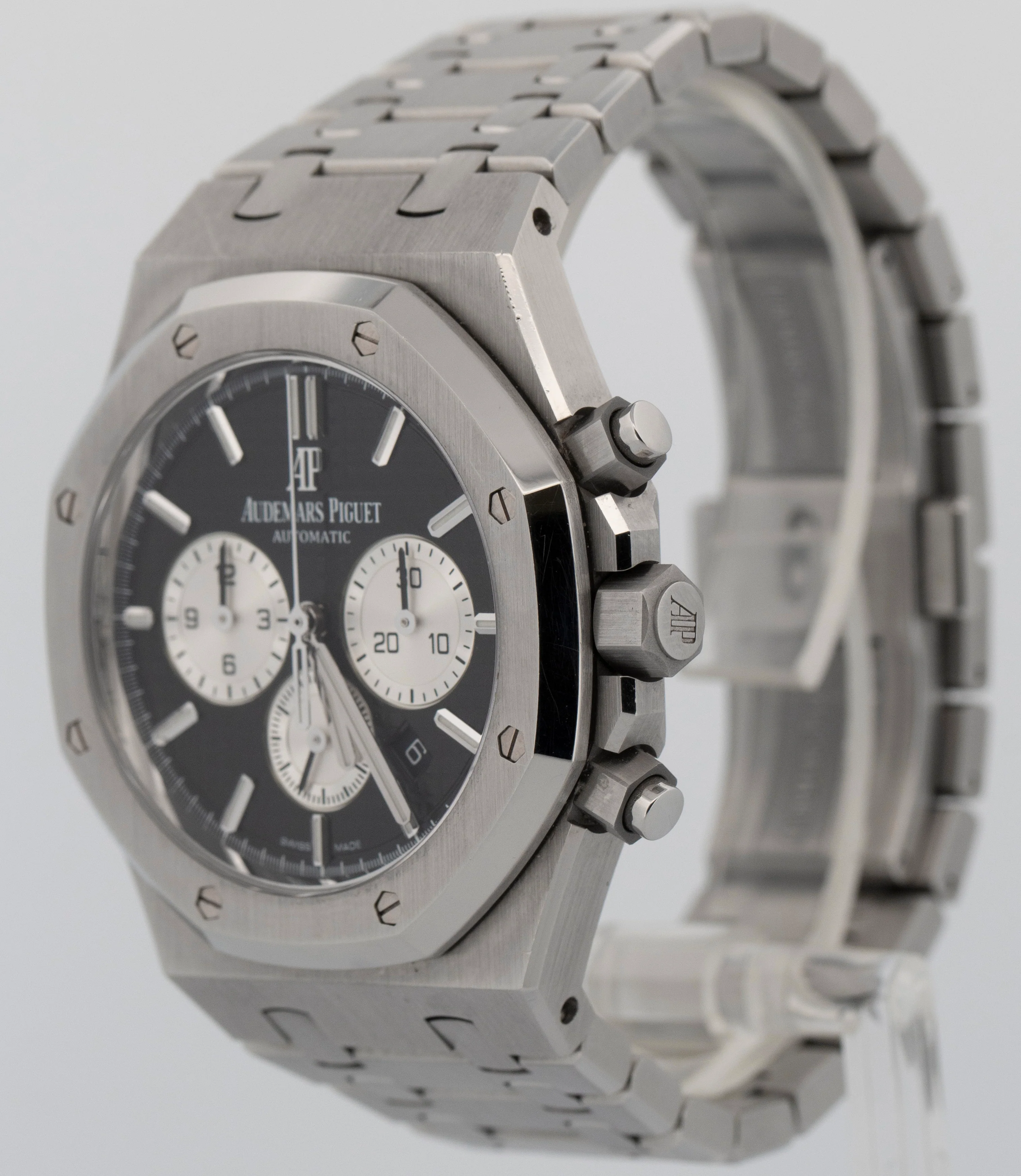 PAPERS Audemars Piguet Royal Oak Chronograph BLACK 41mm 26331ST.OO.1220ST.02 BOX - Image 7