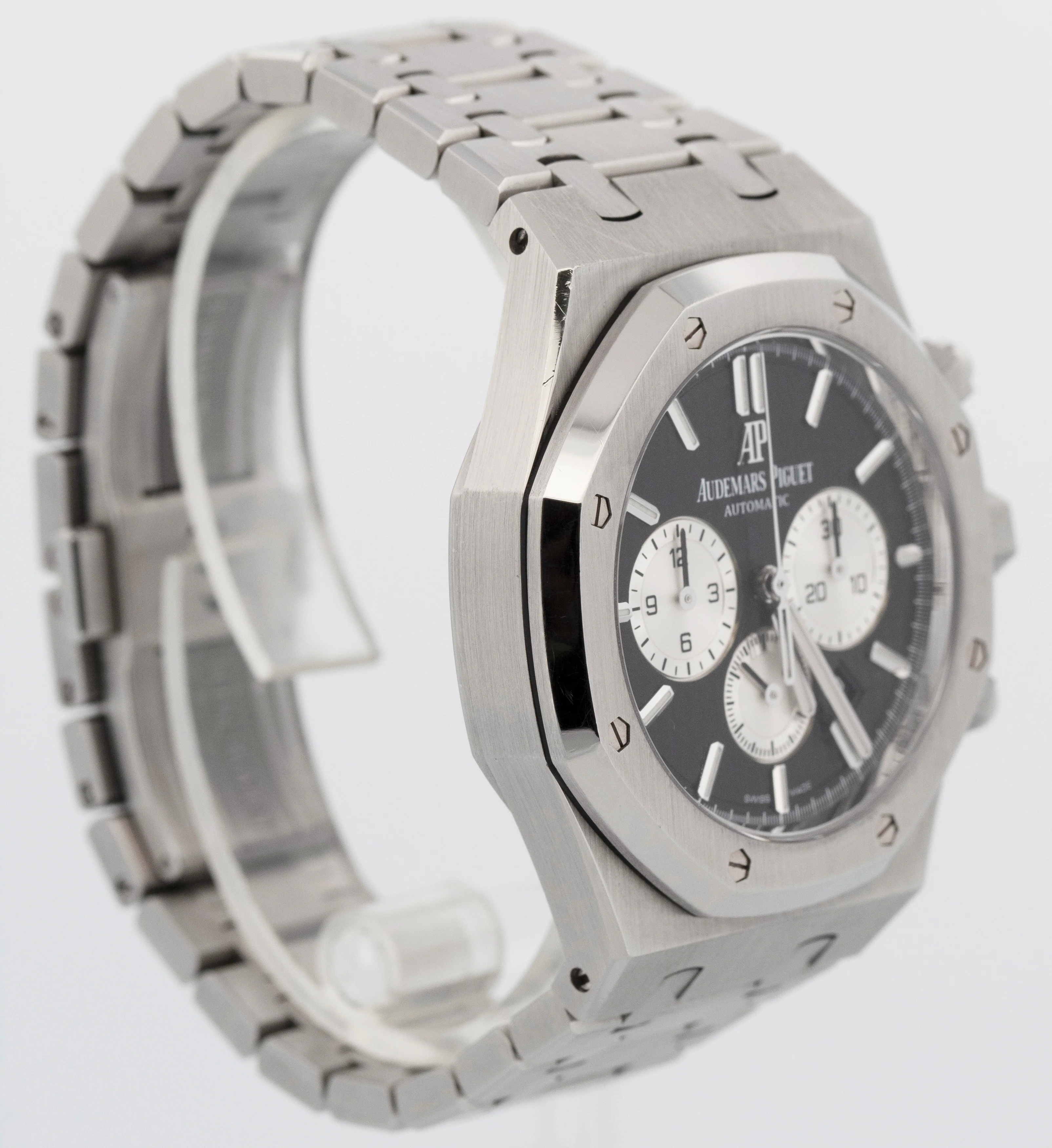 PAPERS Audemars Piguet Royal Oak Chronograph BLACK 41mm 26331ST.OO.1220ST.02 BOX - Image 9