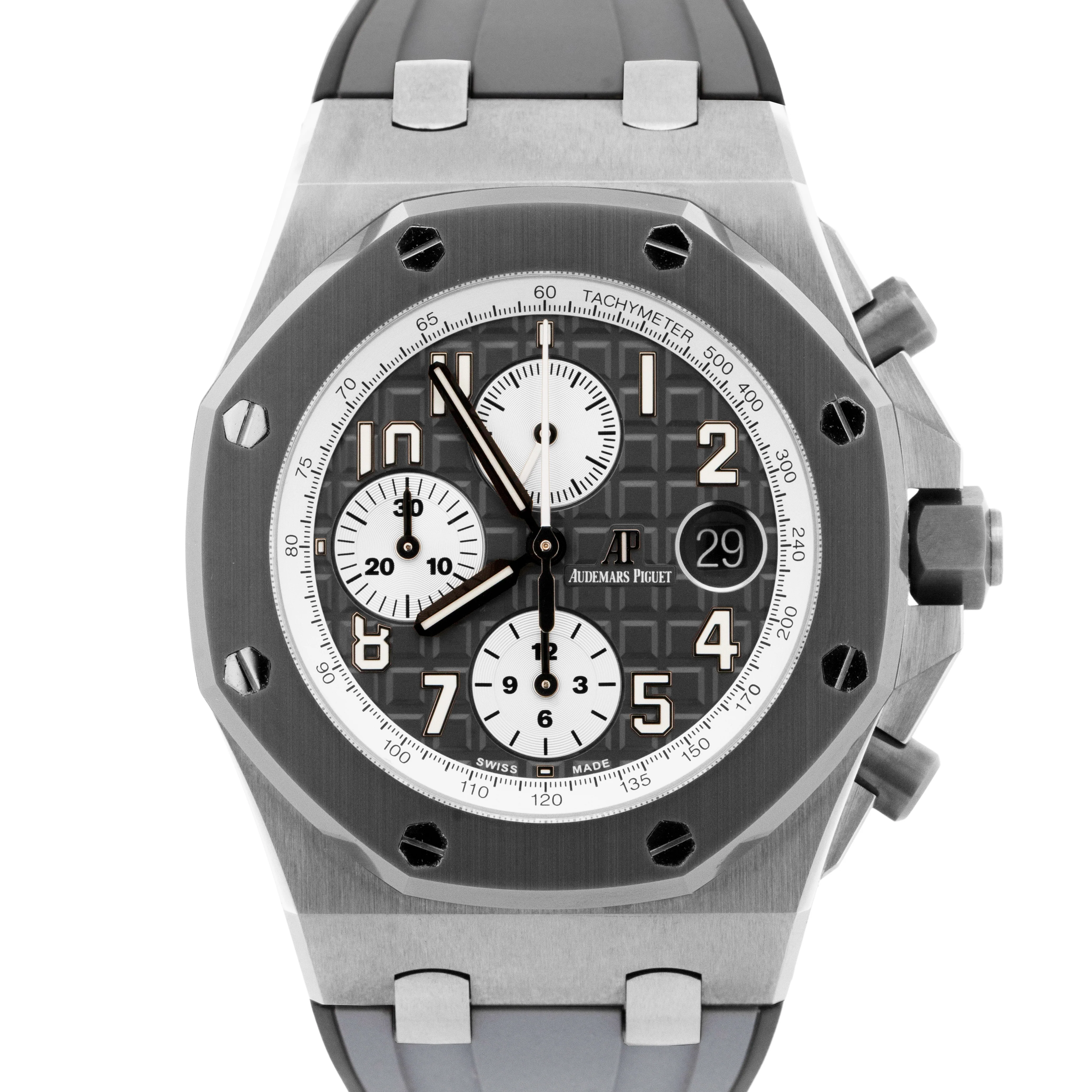 PAPERS Audemars Piguet Royal Oak GHOST Titanium 42mm 26470IO.OO.A006CA.01 BOX