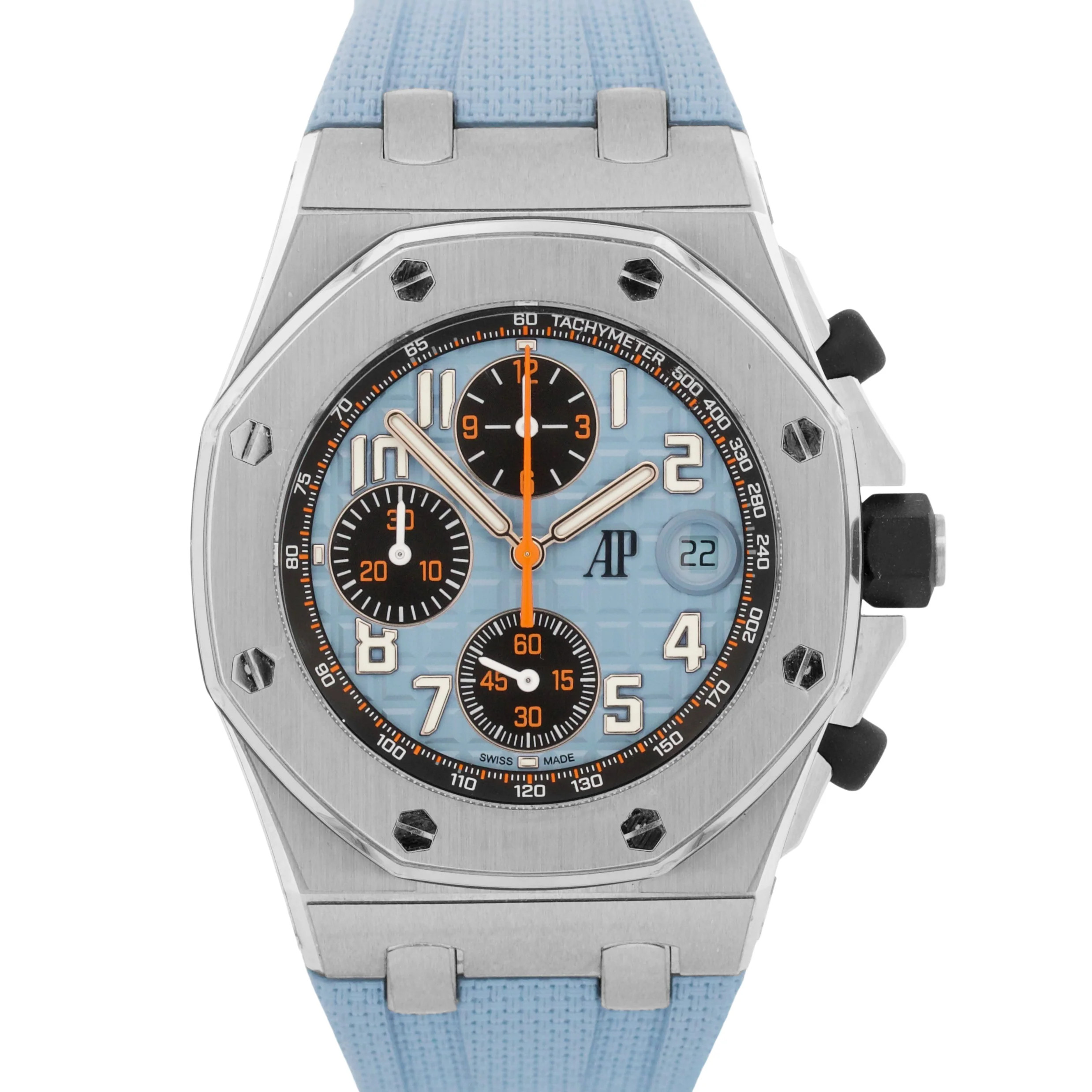 PAPERS Audemars Piguet Royal Oak Offshore BLUE 26238ST.OO.A340CA.01 42mm BOX