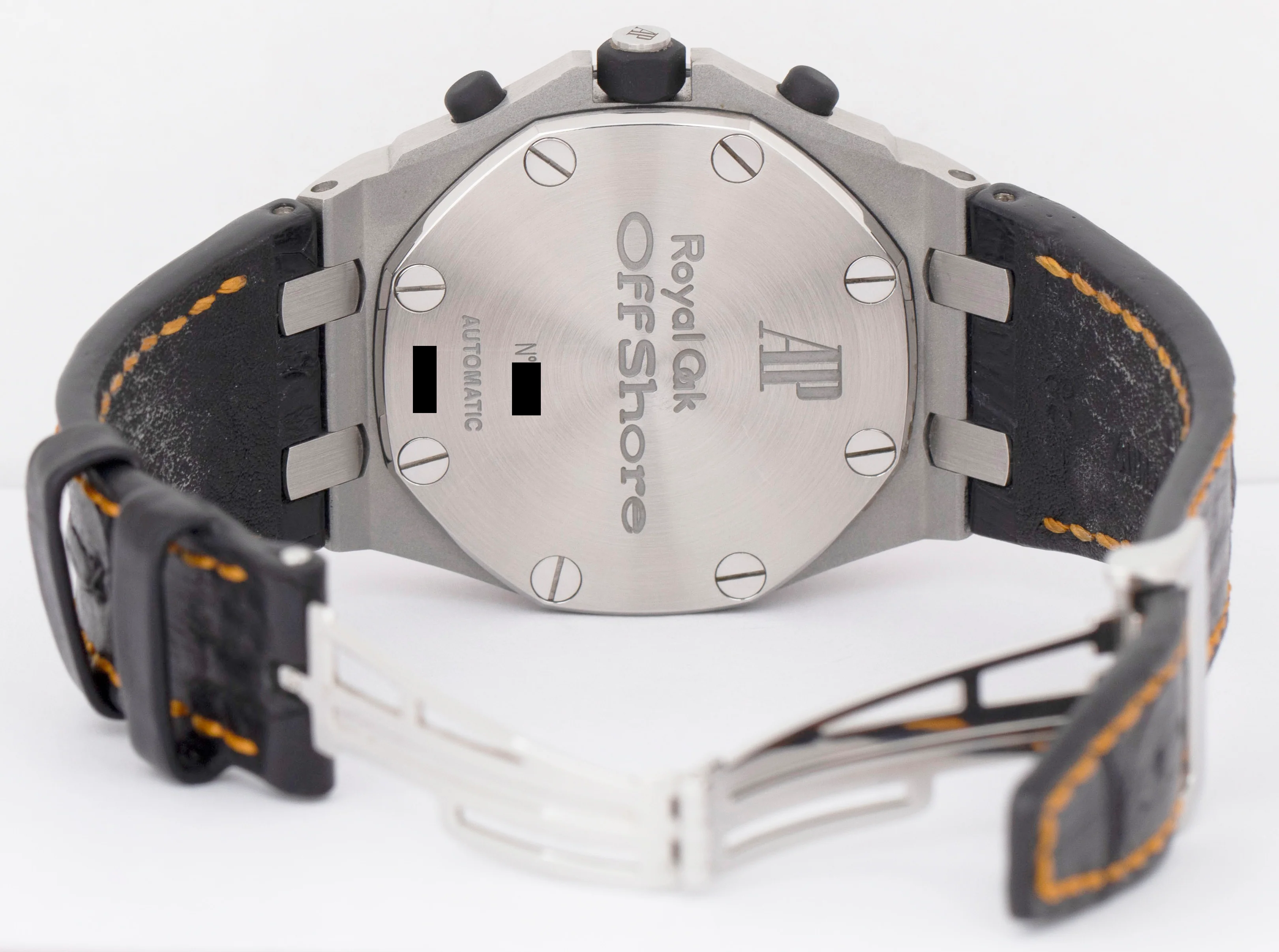 PAPERS Audemars Piguet Royal Oak Offshore Chronograph Volcano Orange 26170ST BOX - Image 6