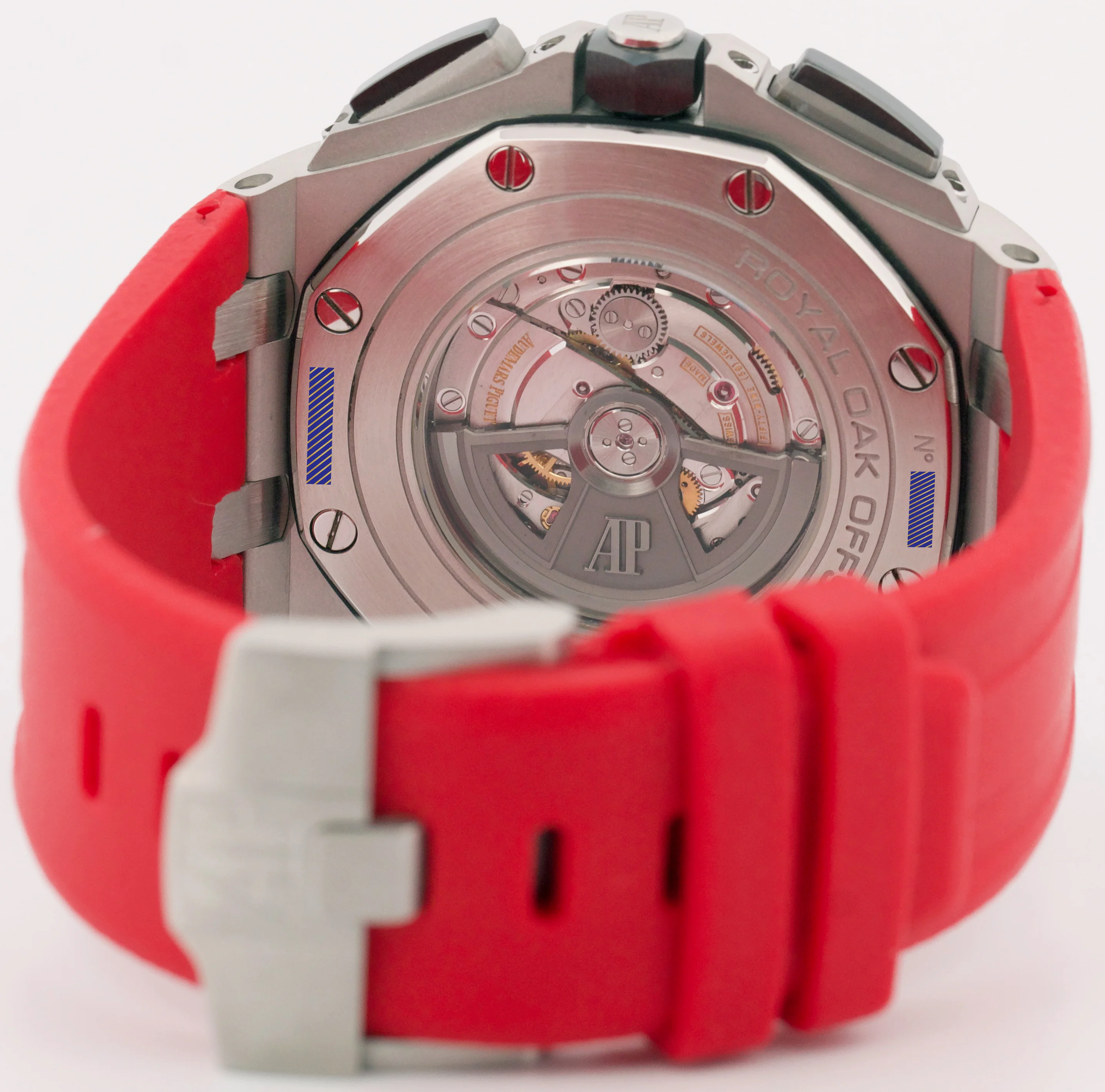 PAPERS Audemars Piguet Royal Oak Offshore PANDA Rubber Red 44mm 26400SO BOX - Image 7