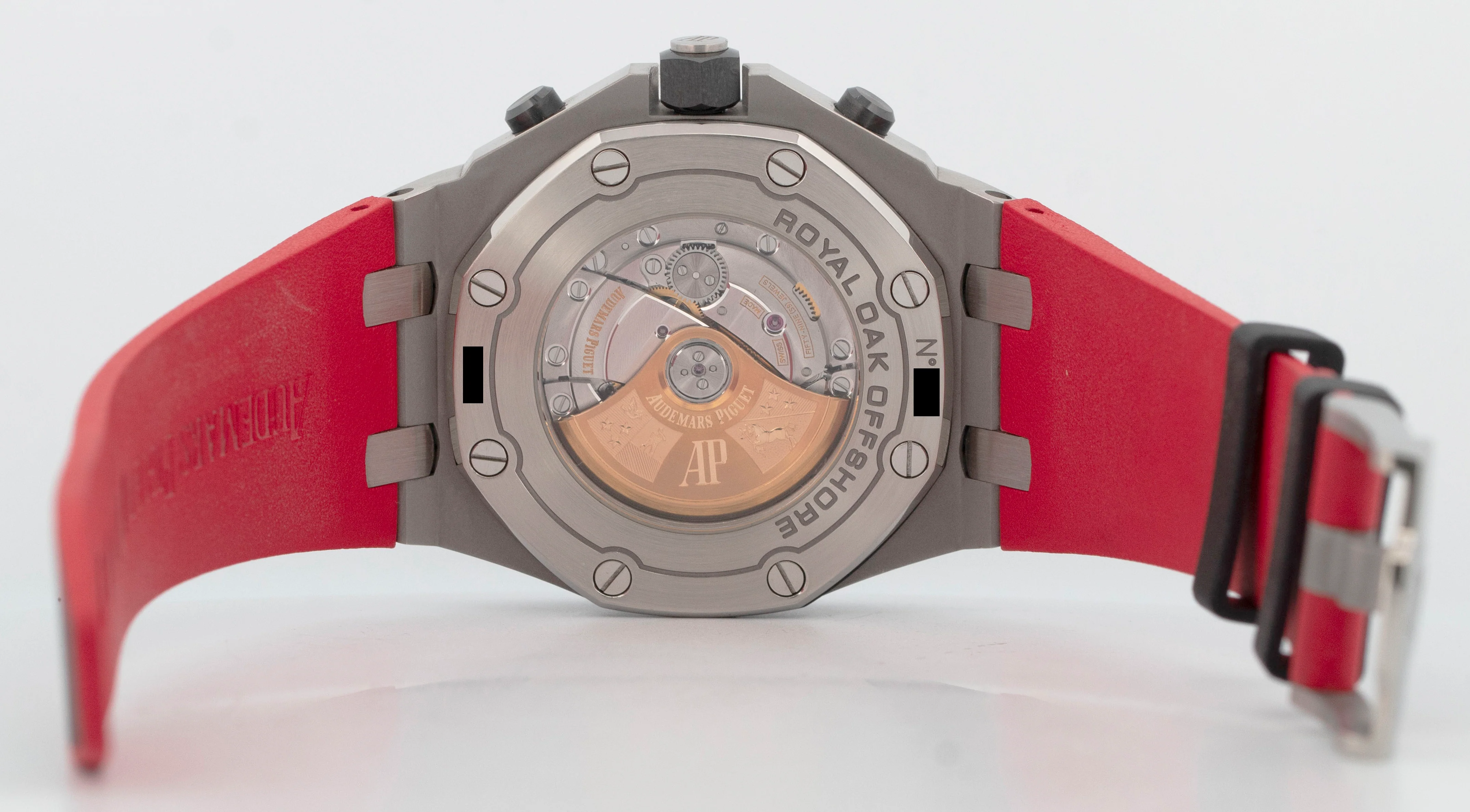 PAPERS Audemars Piguet Royal Oak Offshore VAMPIRE Red 42mm 26470ST Watch BOX - Image 7