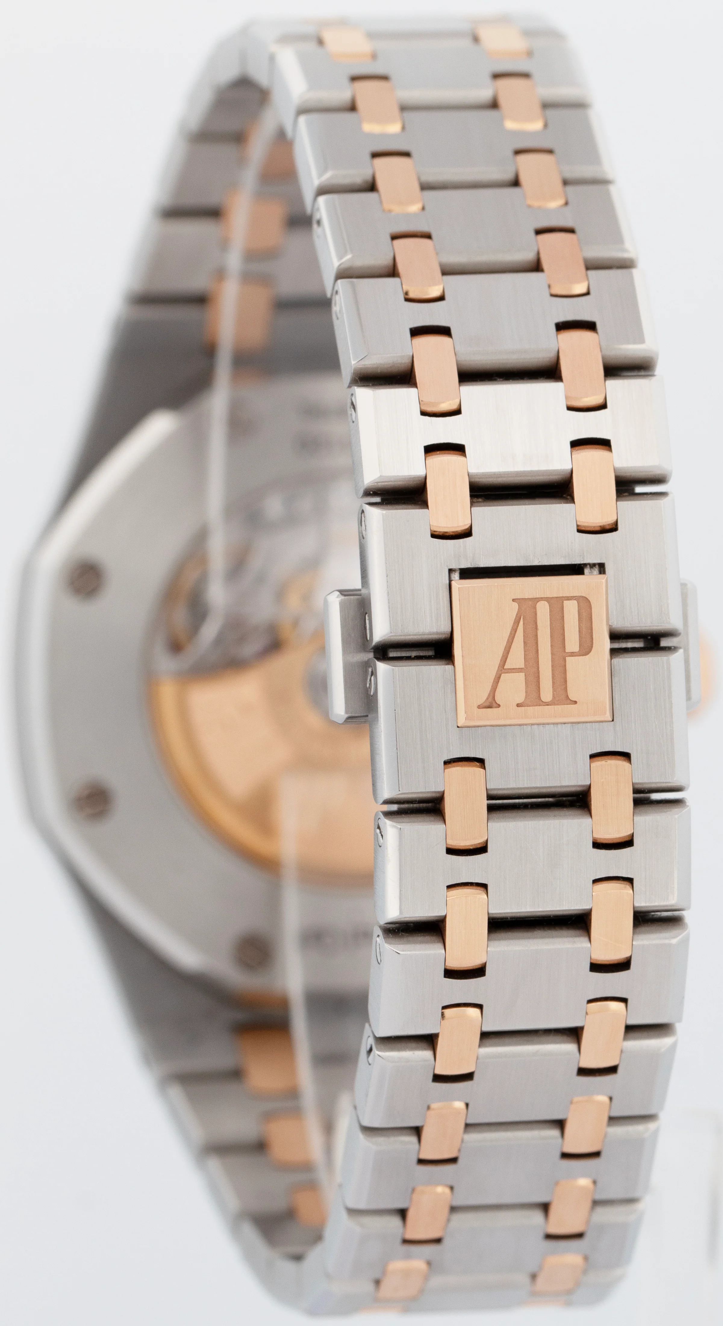 PAPERS Audemars Piguet Royal Oak WHITE Steel Gold 41mm 15400SR.OO.1220SR.01 BOX - Image 5