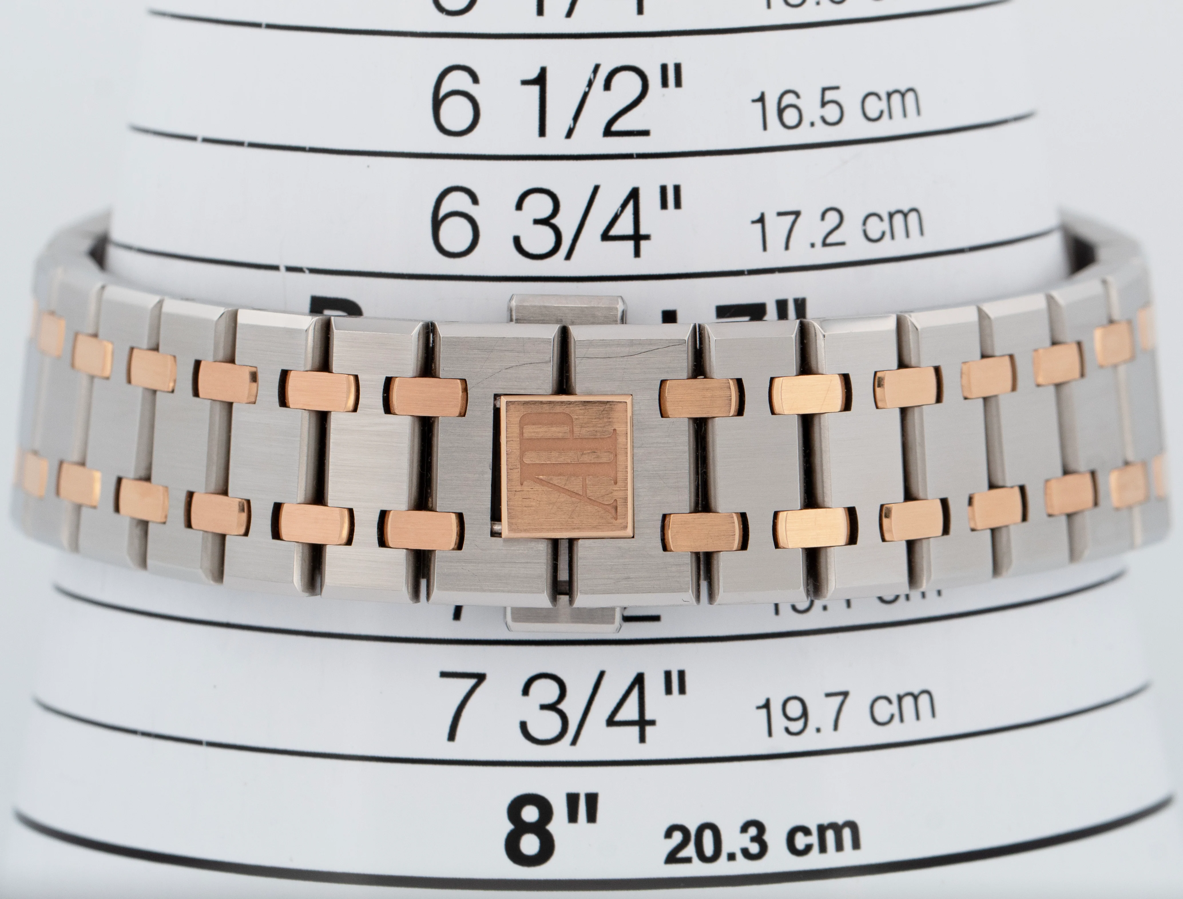 PAPERS Audemars Piguet Royal Oak WHITE Steel Gold 41mm 15400SR.OO.1220SR.01 BOX - Image 9