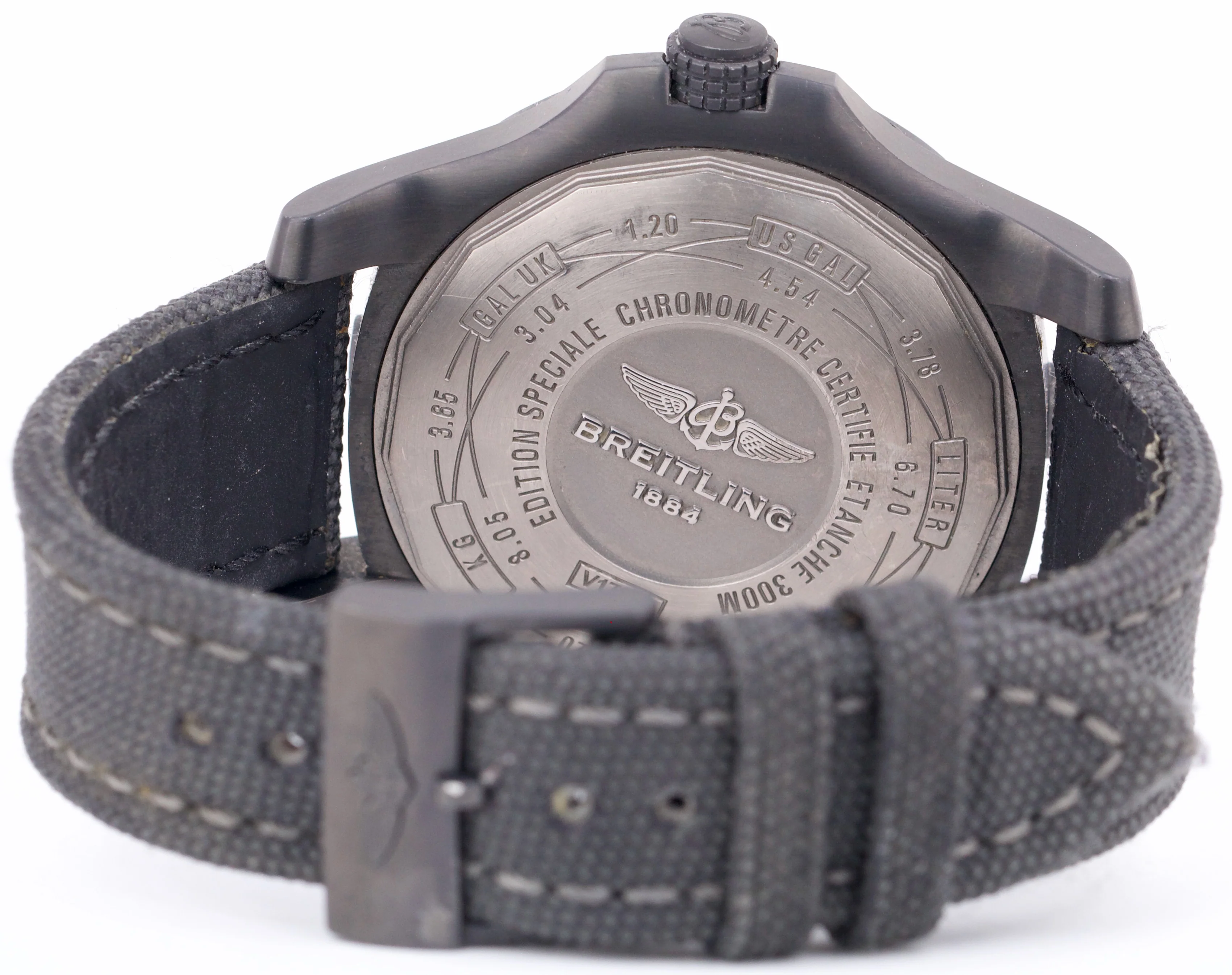 PAPERS Breitling Avenger Blackbird Black TITANIUM Automatic 48mm V1731010 BOX - Image 6
