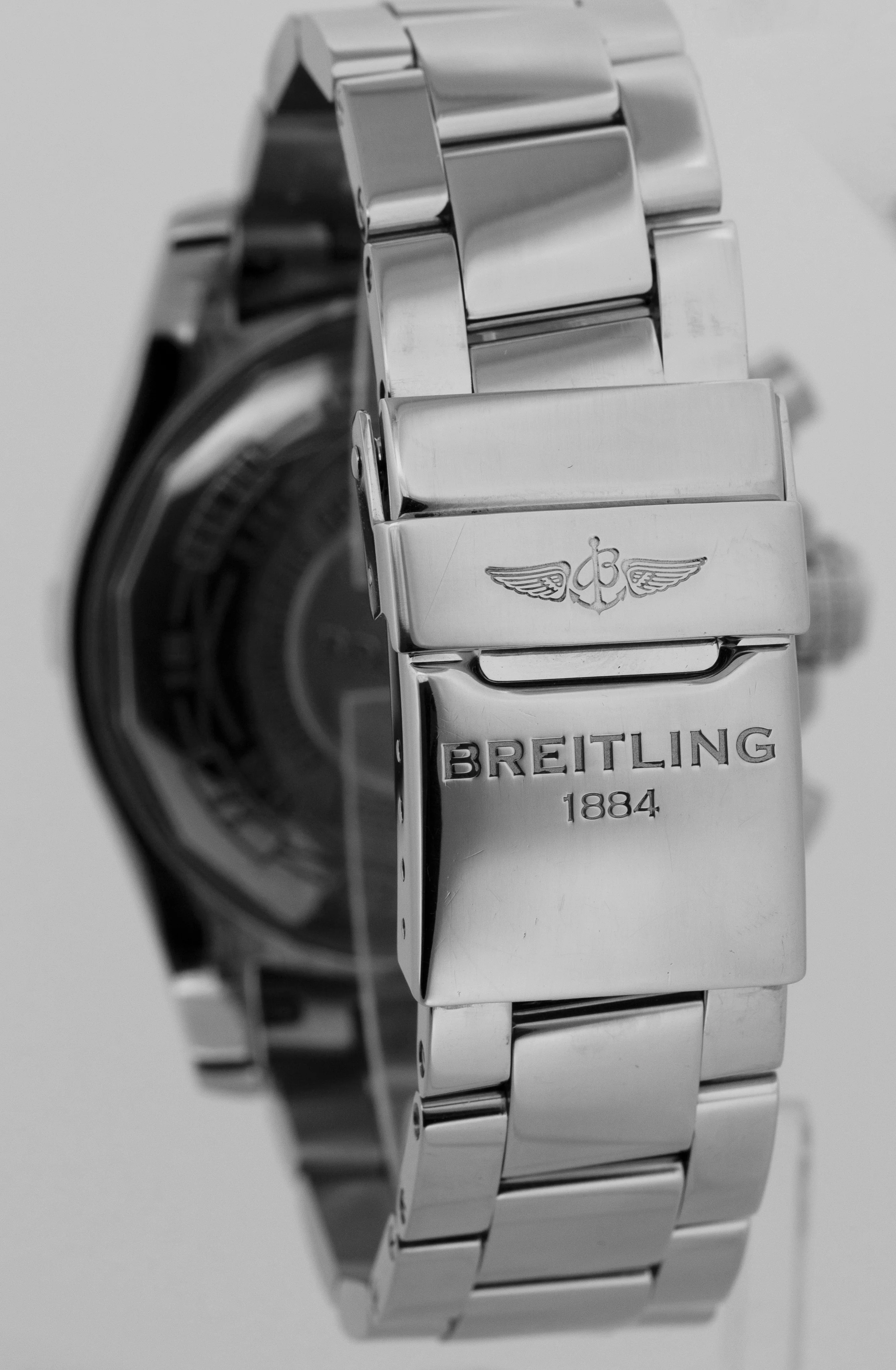 PAPERS Breitling Avenger II Chronograph 43mm Blue Stainless Steel A13381 BOX - Image 7