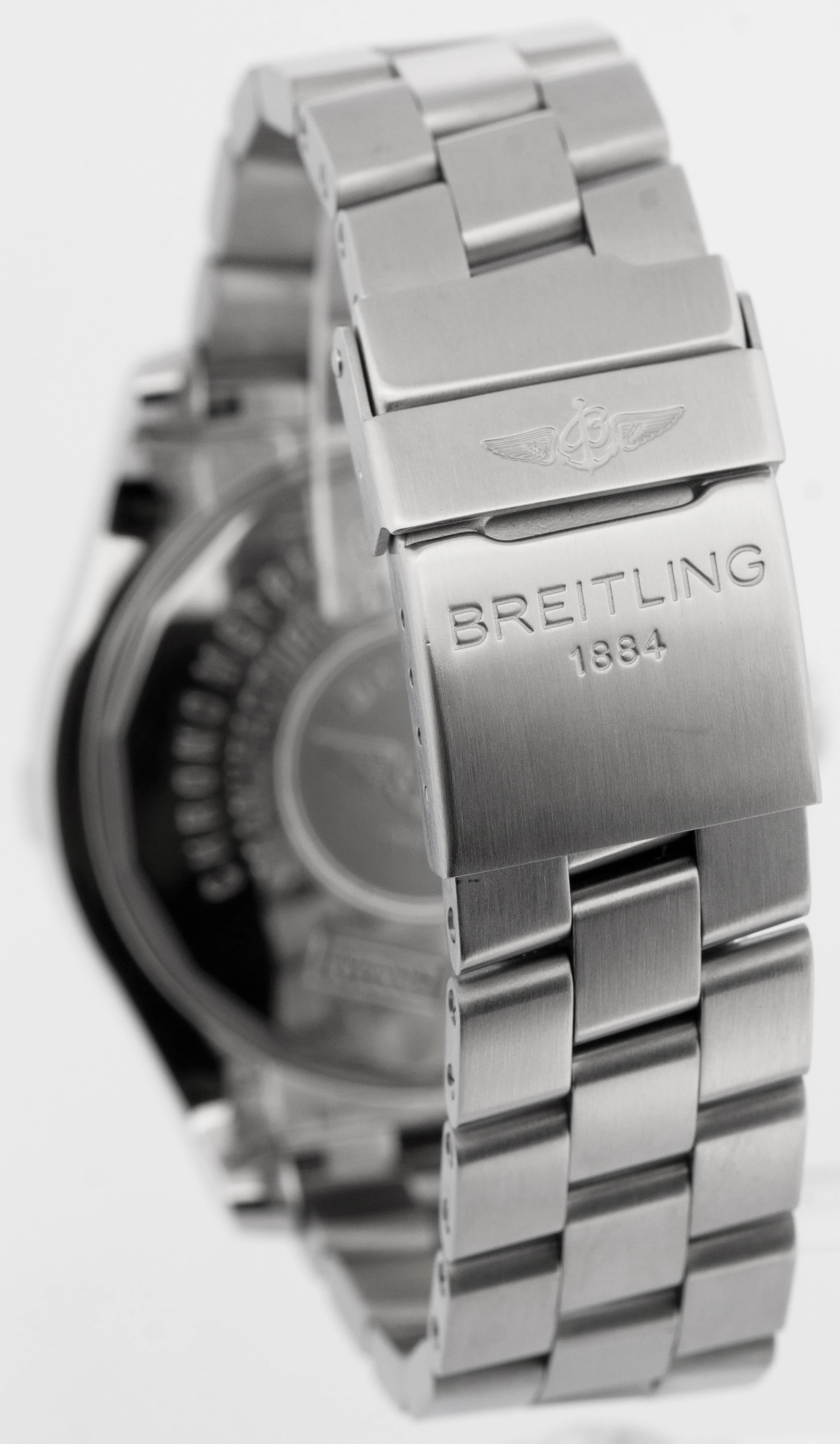 PAPERS Breitling Avenger Seawolf 45mm Stainless Black Automatic Watch A17330 BOX - Image 5