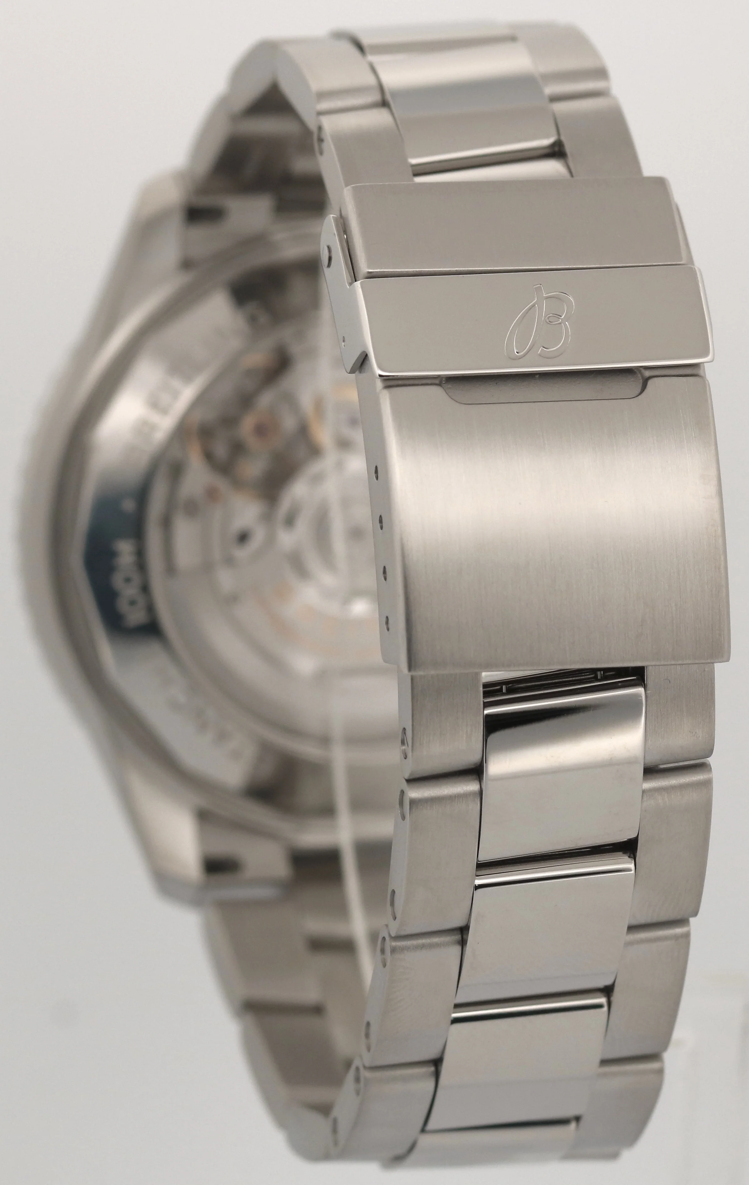 PAPERS Breitling Aviator B01 Chronograph BLUE Stainless Steel 43mm AB0119 BOX - Image 5