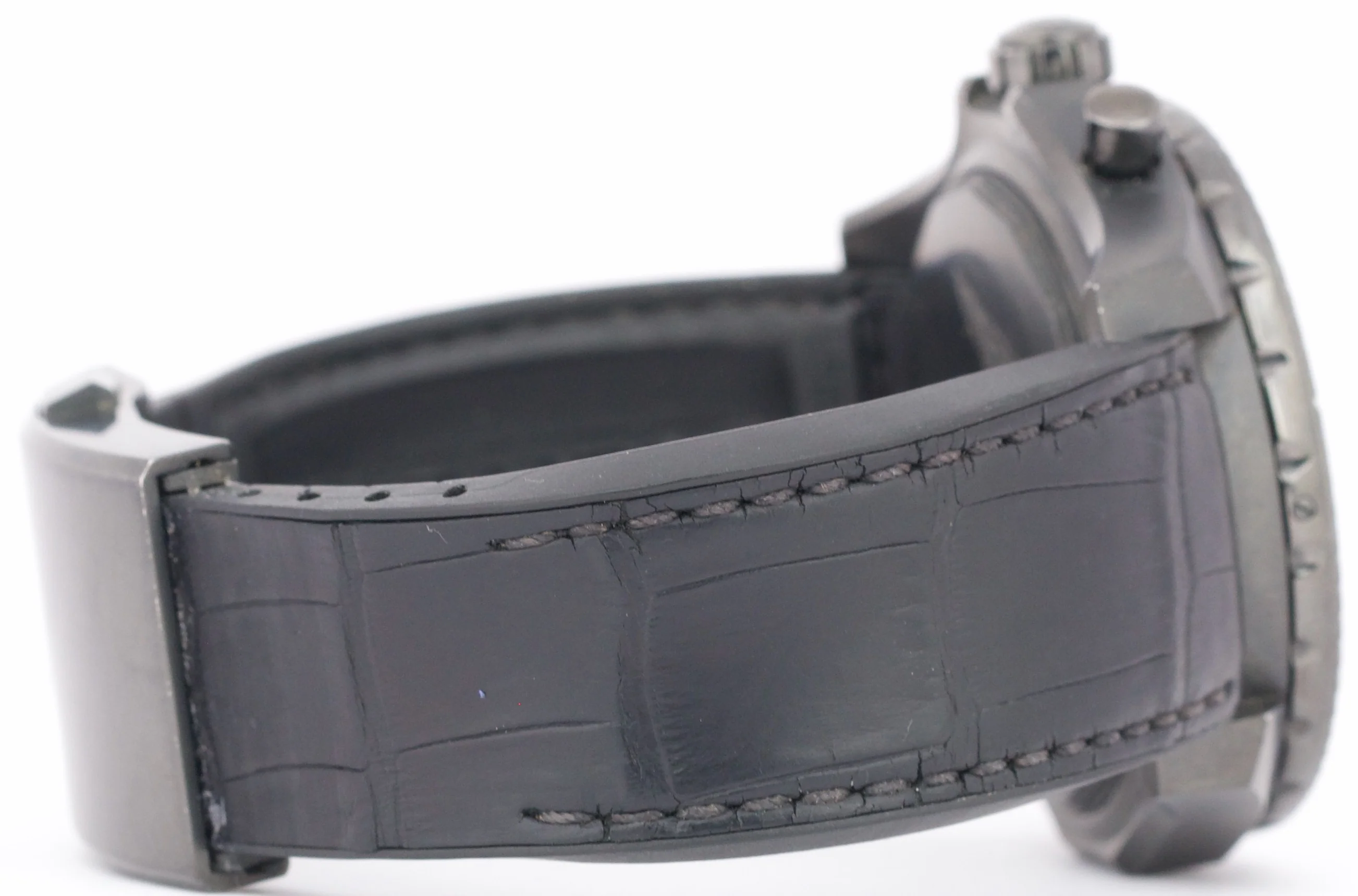 PAPERS Breitling Bentley Black MOP DLC Steel MB0612 Leather LTD 44mm Watch BOX - Image 8