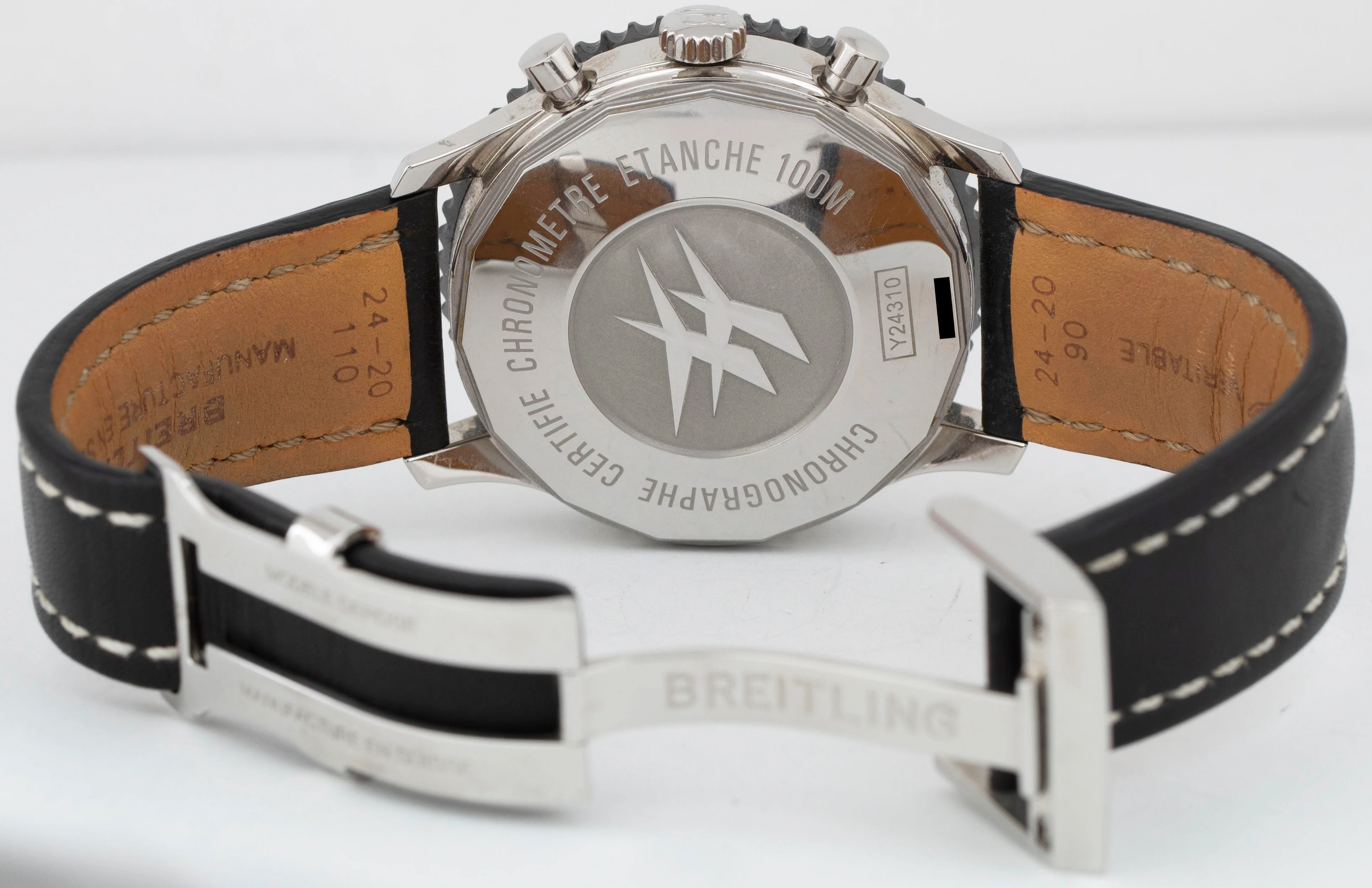 PAPERS Breitling Chronoliner 46mm Stainless Steel Ceramic Watch Y24310 BOX - Image 5