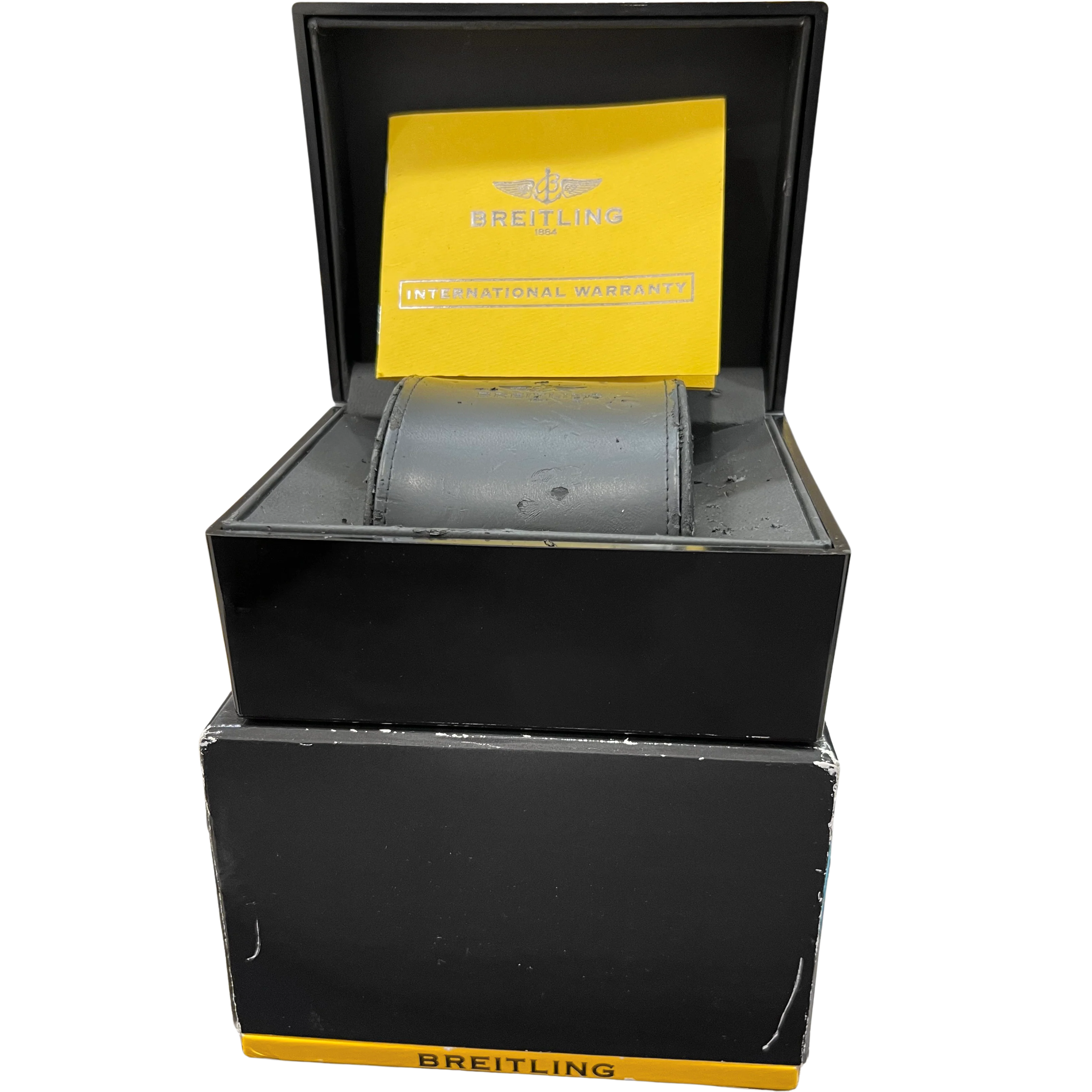 PAPERS Breitling Chronomat Evolution 43mm Two-Tone Rose Gold Watch C13356 BOX - Image 2