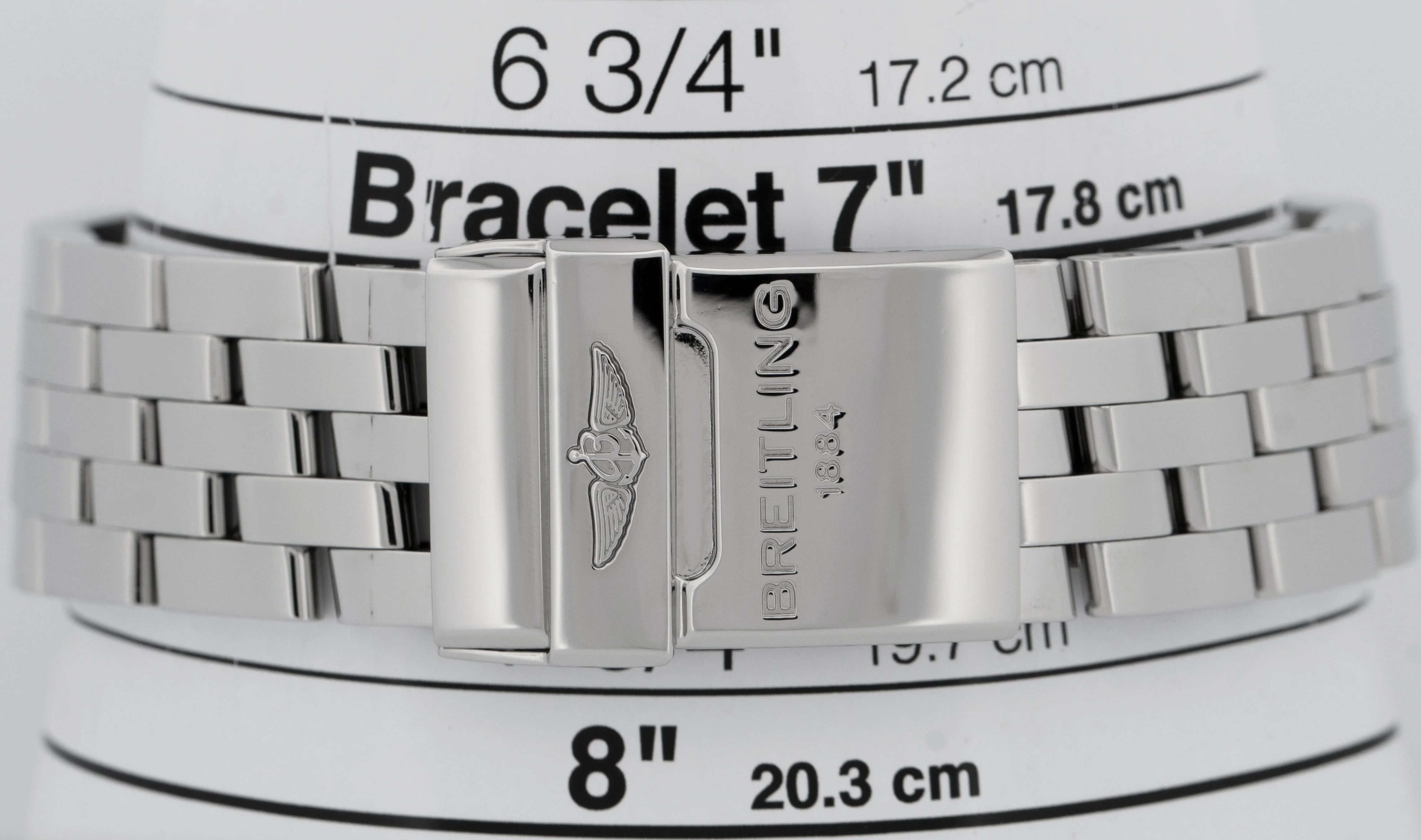 PAPERS Breitling Galactic 44mm Stainless Steel Black Date Watch A45320 BOX - Image 8