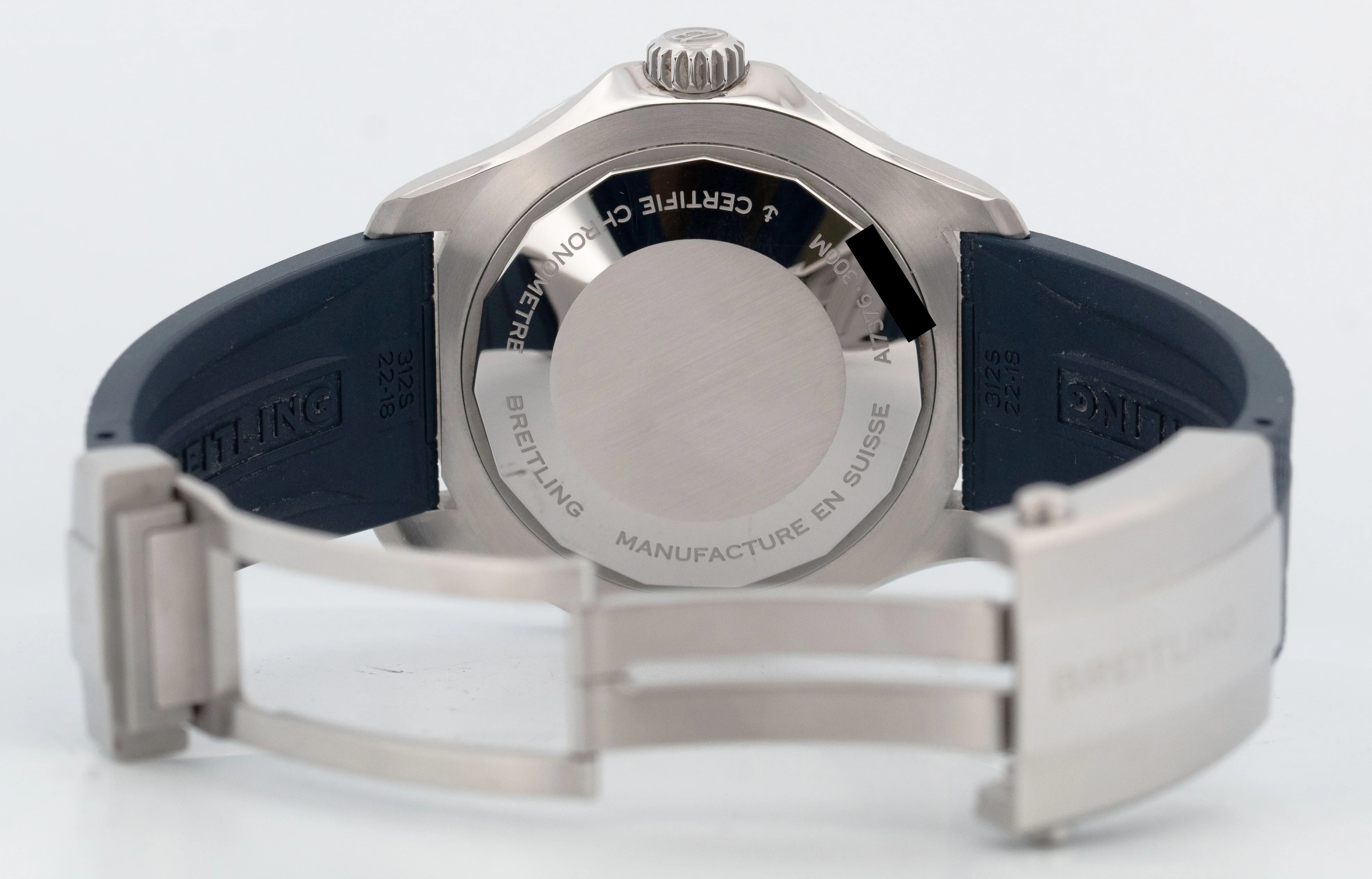PAPERS Breitling SuperOcean 44mm Blue Steel Watch A17376 Automatic Watch BOX - Image 6