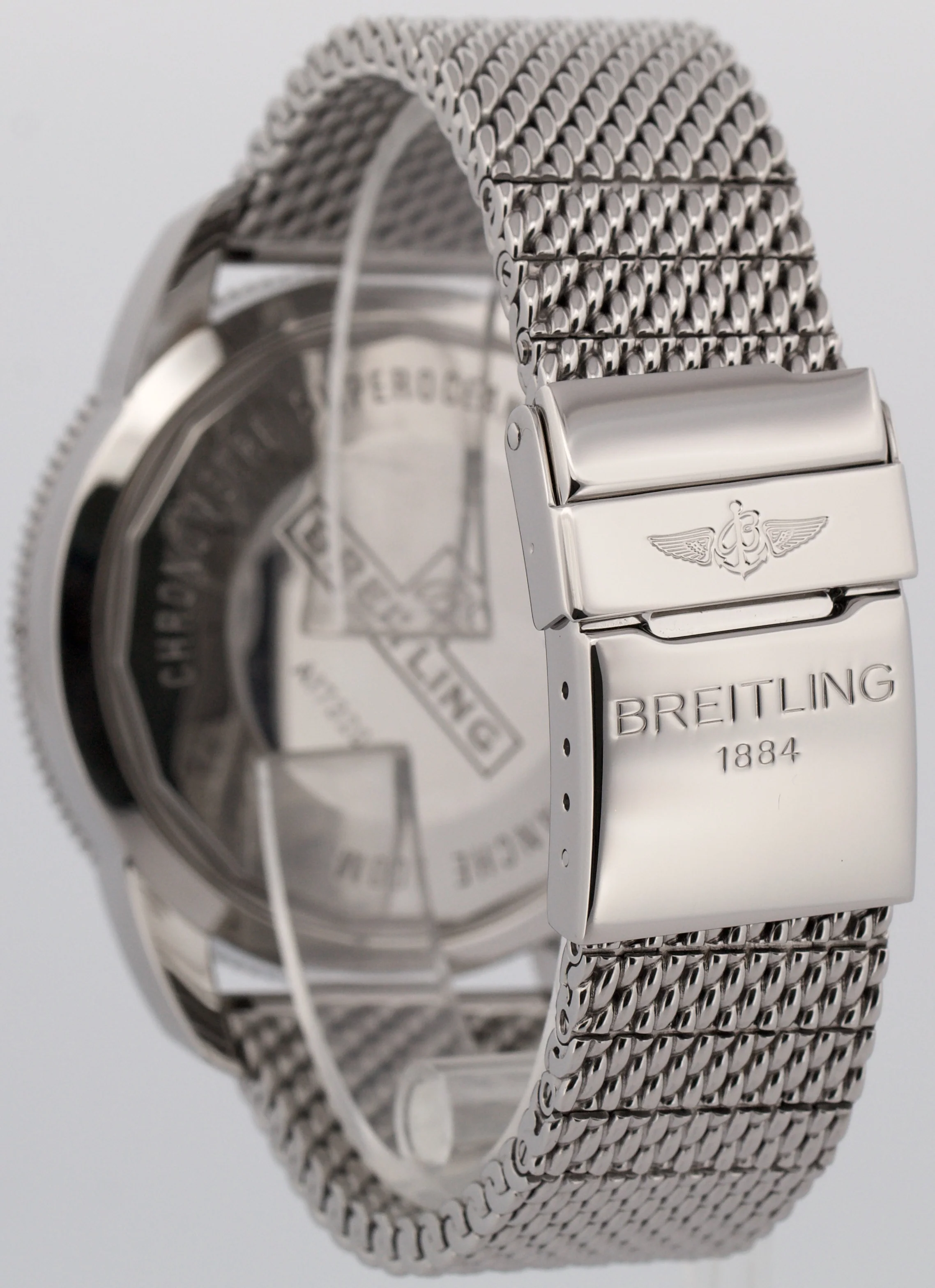 PAPERS Breitling Superocean Heritage BLUE Automatic Steel Date 46mm A17320 BOX - Image 5