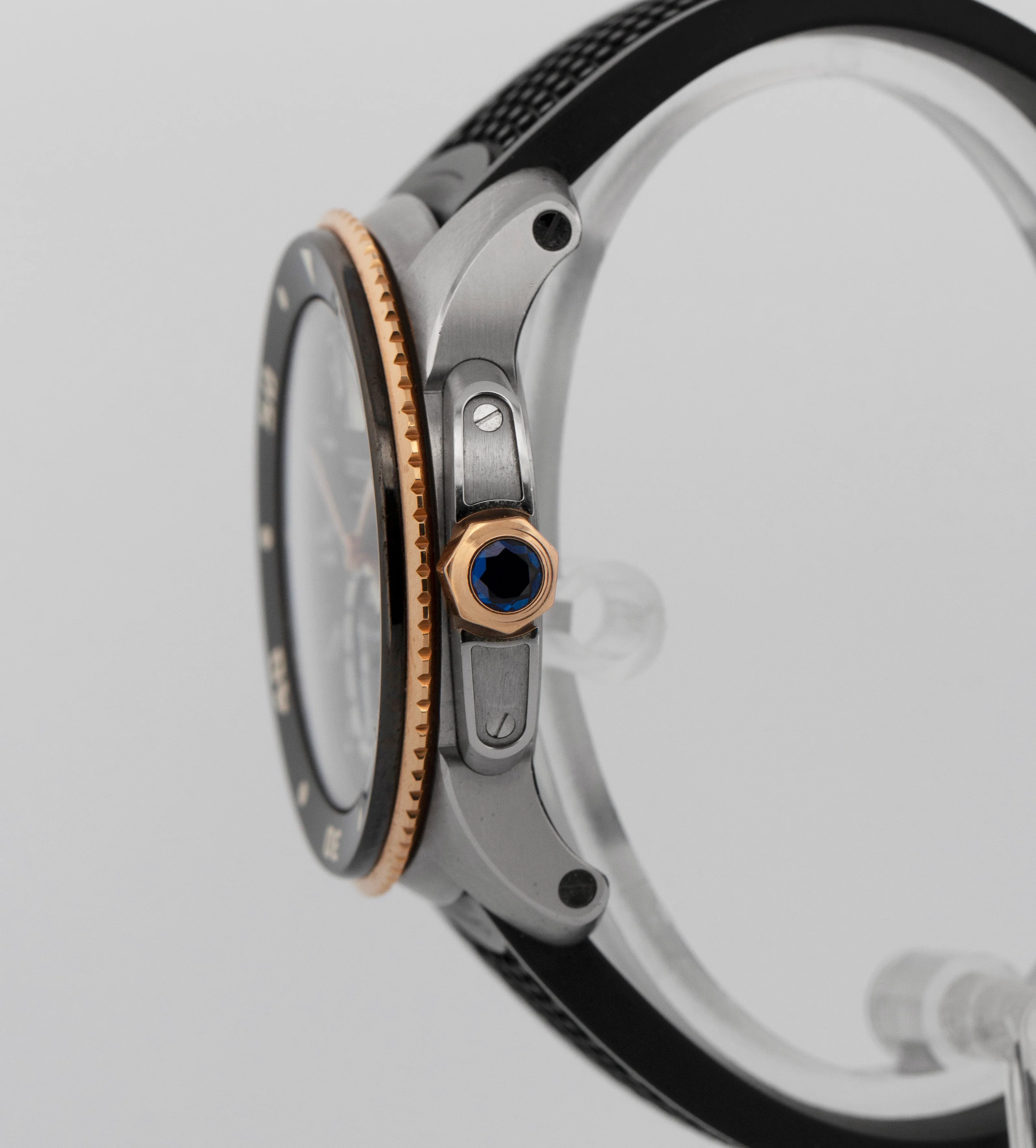 PAPERS Cartier Calibre Diver Date Two-Tone Rose Gold 42mm 3729 W7100055 Watch - Image 4