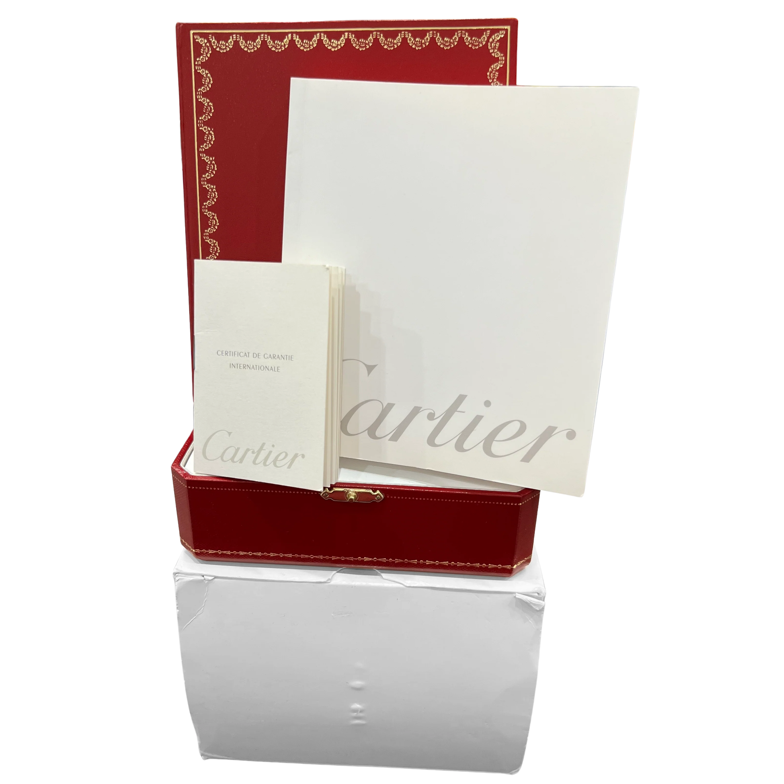 PAPERS Cartier Pasha 18K Yellow Gold Chronograph 38mm Watch 2111 W30140D1 BOX - Image 2