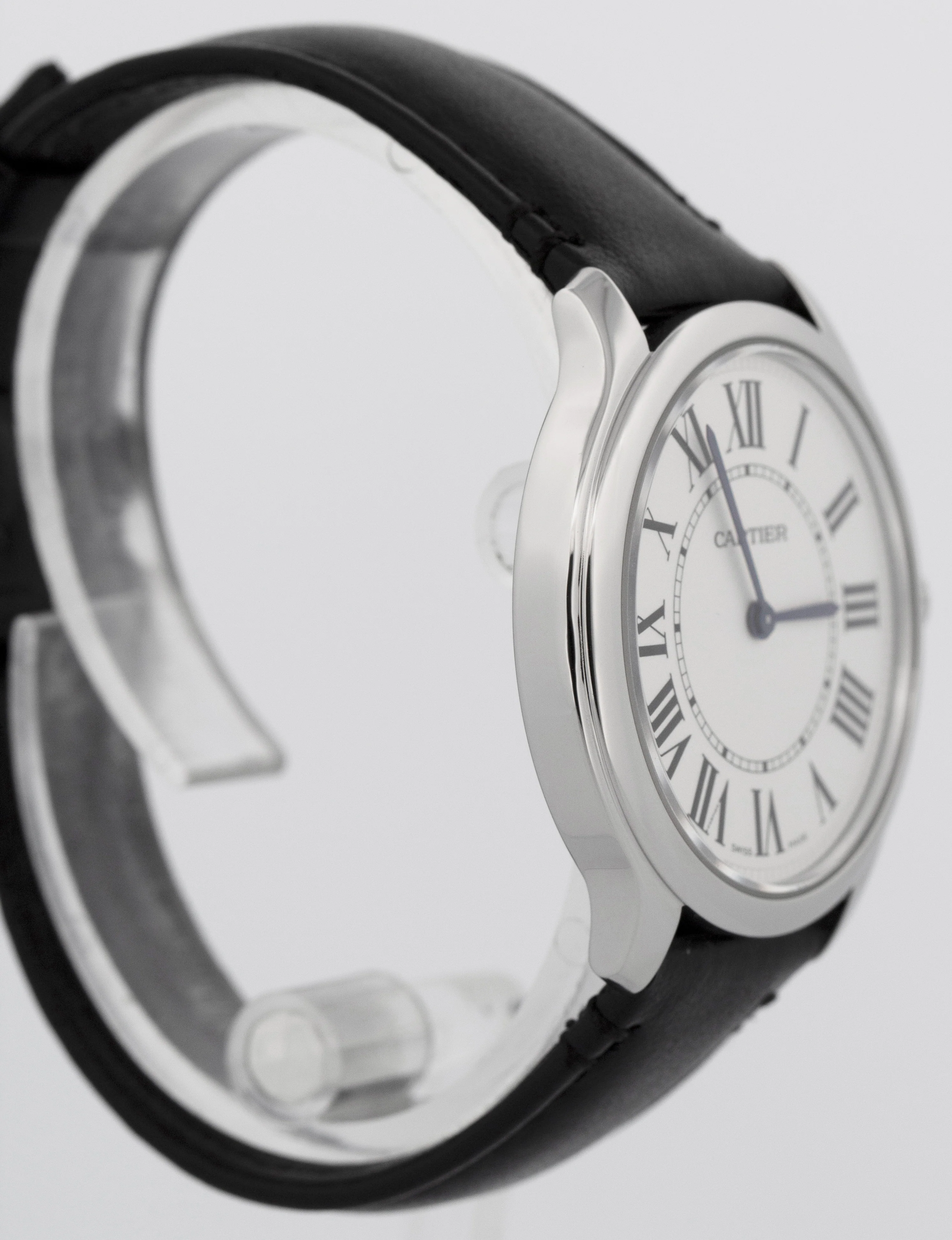 PAPERS Cartier Ronde Must 36mm Stainless Steel Date Watch 4423 / WSRN0031 BOX - Image 4