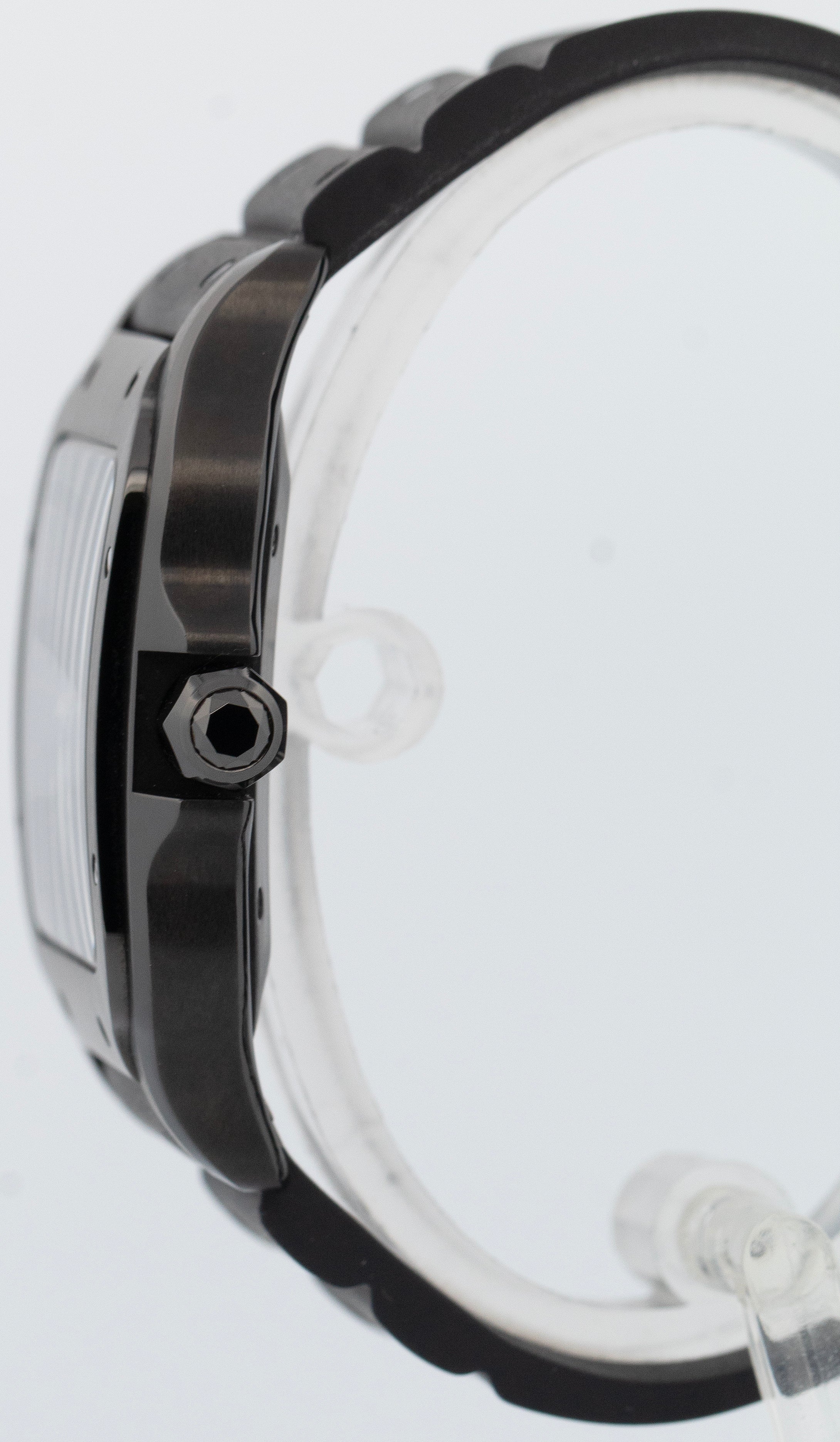 PAPERS Cartier Santos 39.8mm ADLC Black Stainless Steel 4072 Watch WSSA0039 BOX - Image 3