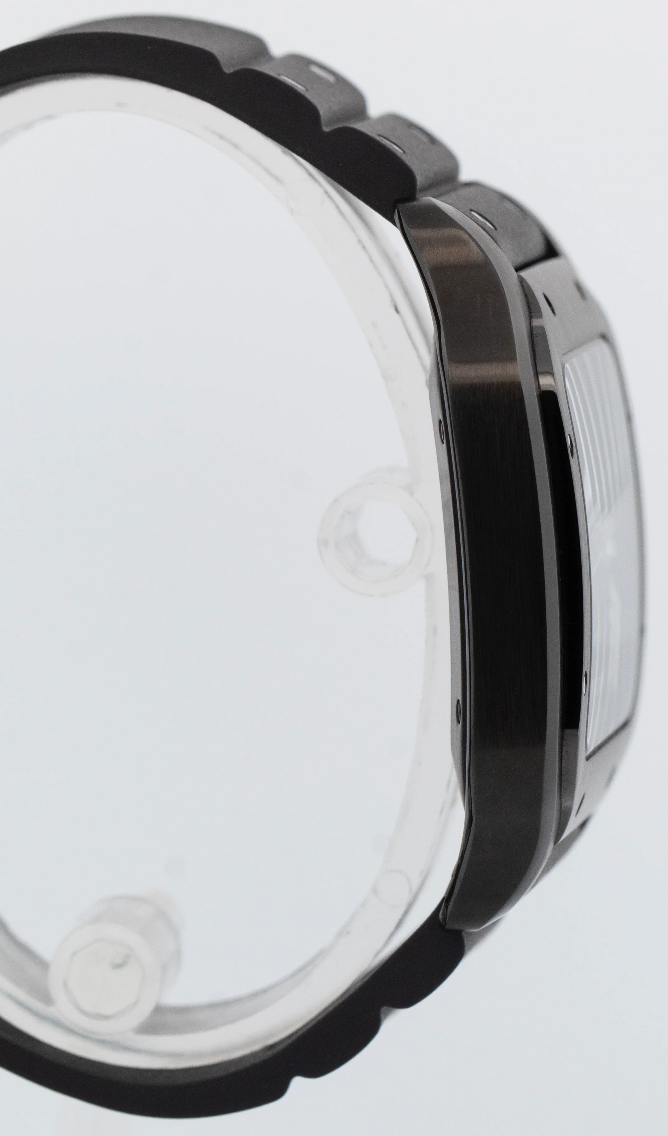 PAPERS Cartier Santos 39.8mm ADLC Black Stainless Steel 4072 Watch WSSA0039 BOX - Image 4