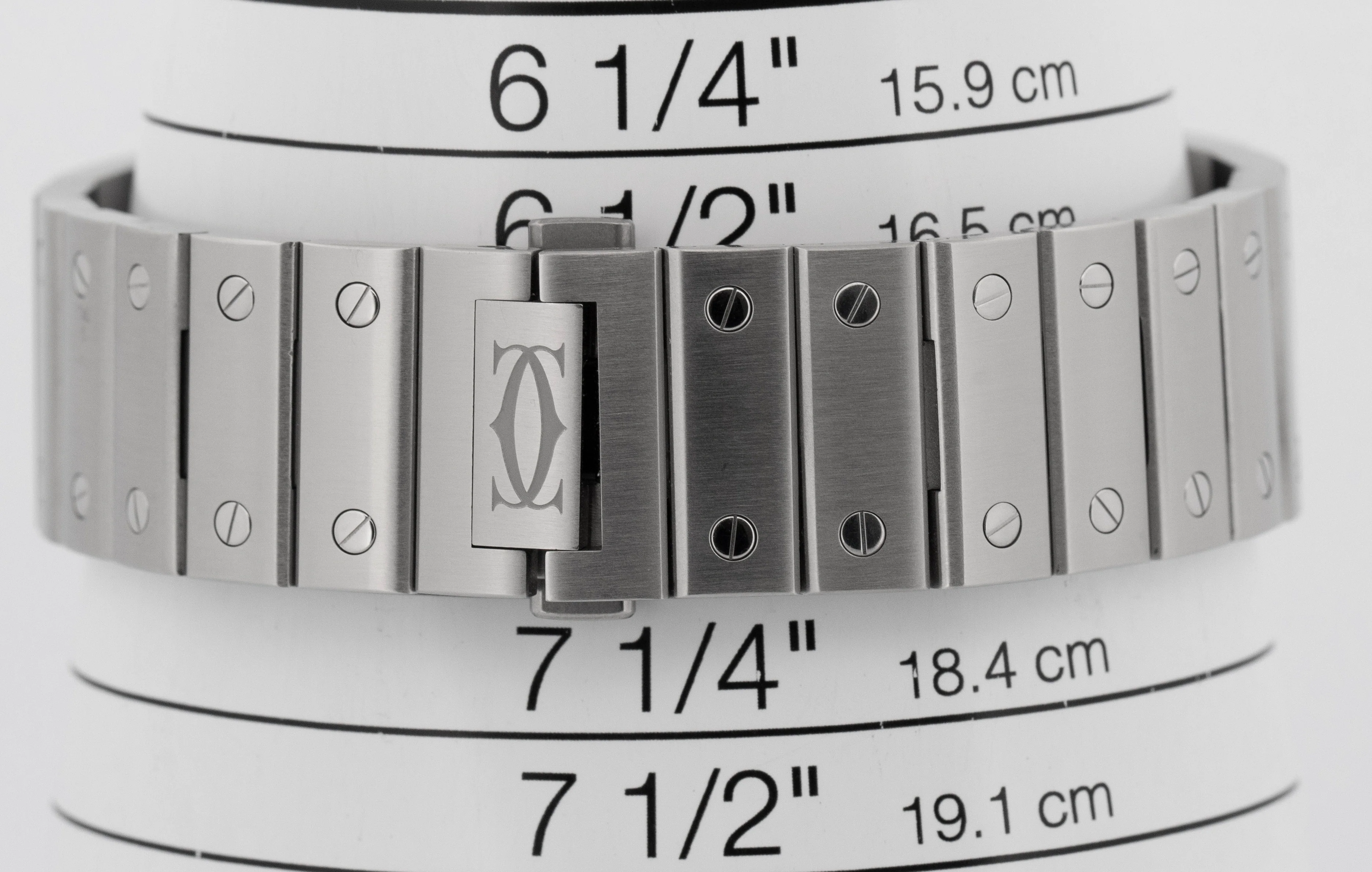 PAPERS Cartier Santos-Dumont GREEN Stainless Steel WSSA0062 4072 39.8mm BOX - Image 11