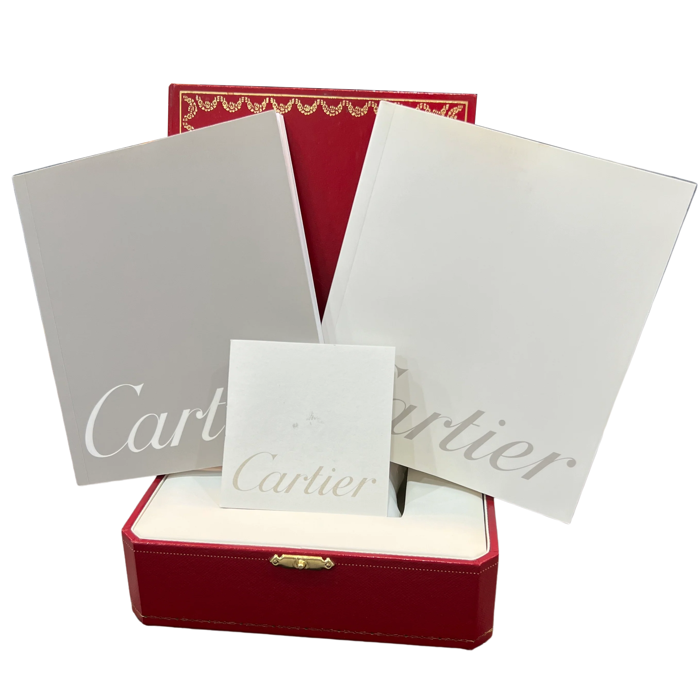 PAPERS Cartier Tank Americaine Chronoreflex 18K Gold 27mm Quartz W2601156 1730 - Image 2