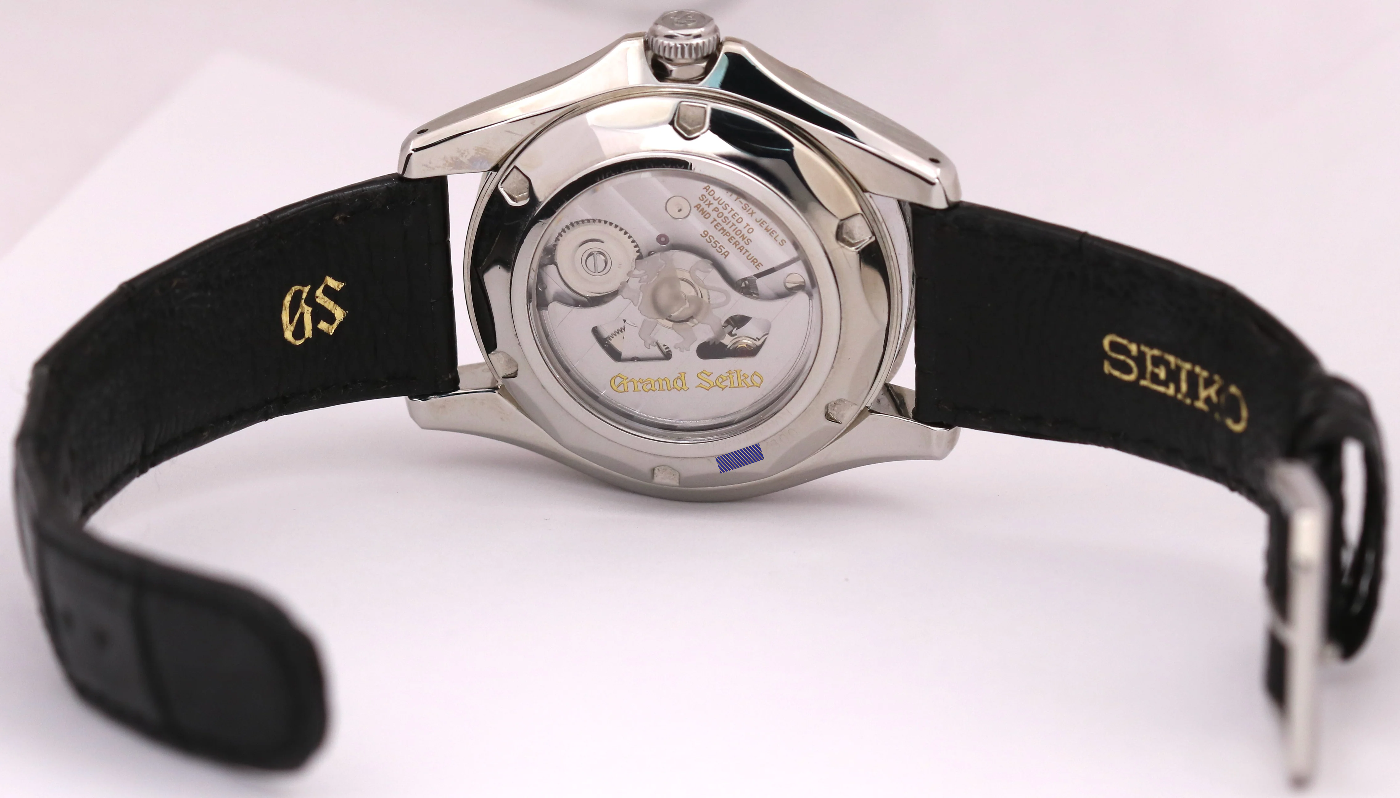 PAPERS Grand Seiko Elegance 40th Anniversary SILVER Stainless 38mm SBGR015 BOX - Image 7