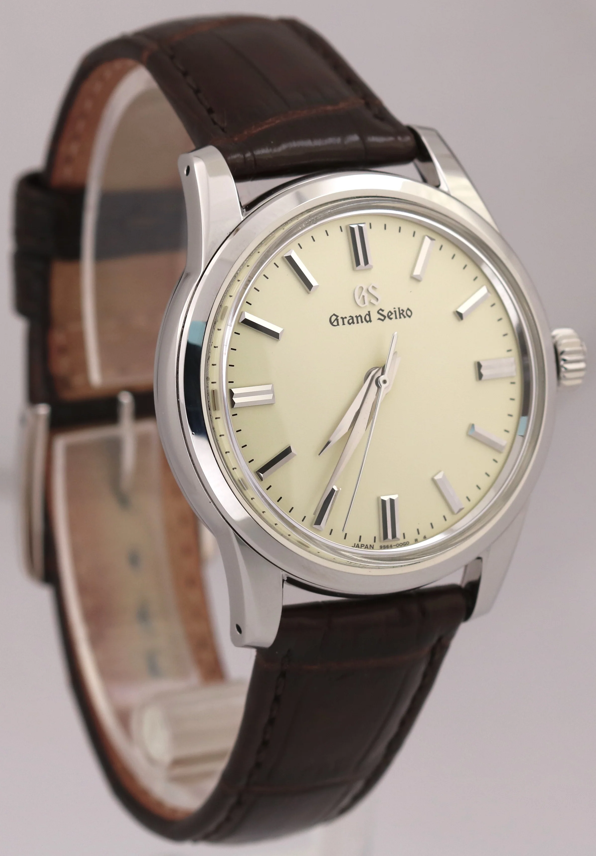 PAPERS Grand Seiko Elegance IVORY Stainless Steel Leather 37mm SBGW231G BOX - Image 4