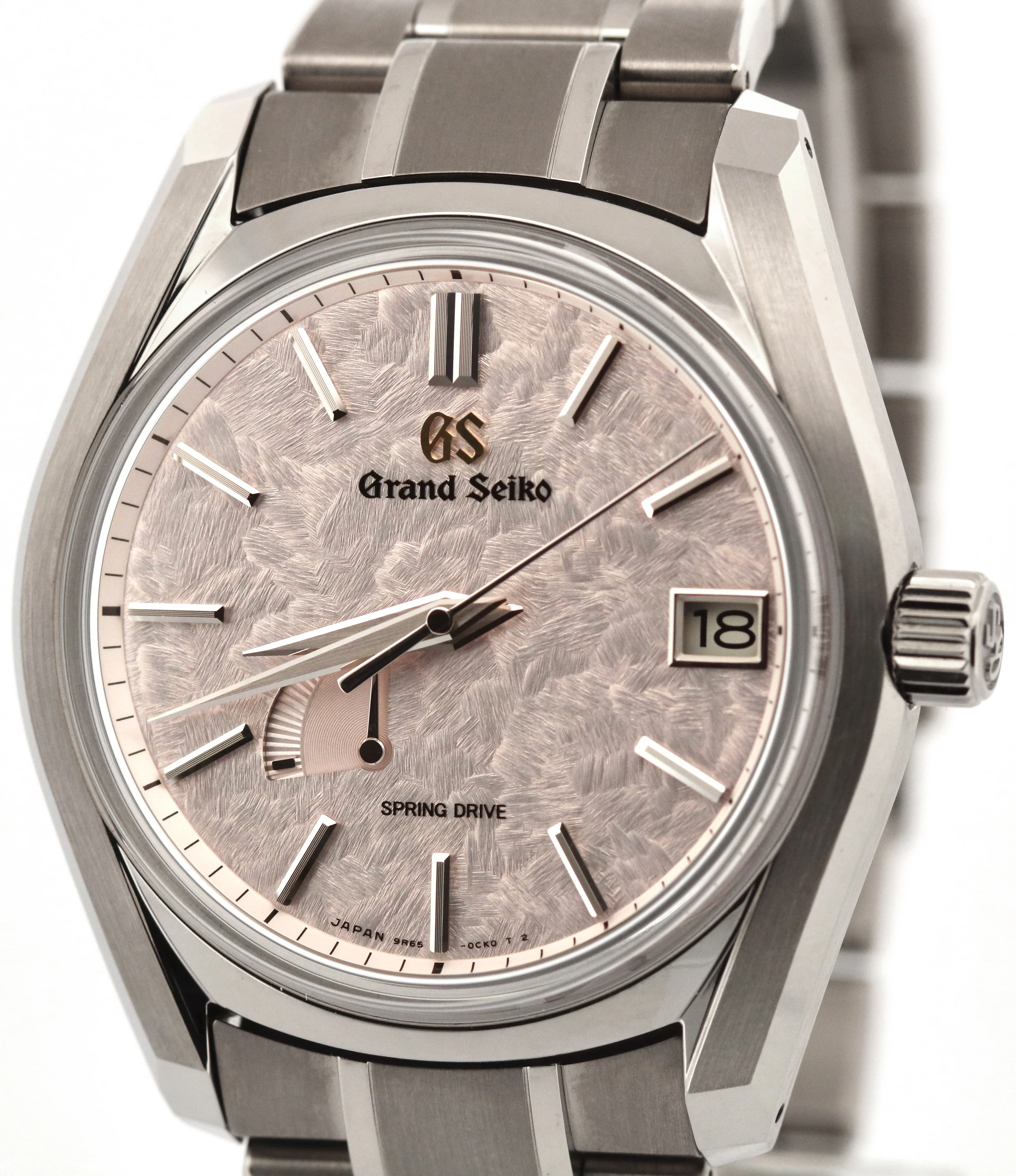 PAPERS Grand Seiko Heritage Titanium SHUNBUN Cherry Blossom 40mm SBGA413 BOX - Image 11