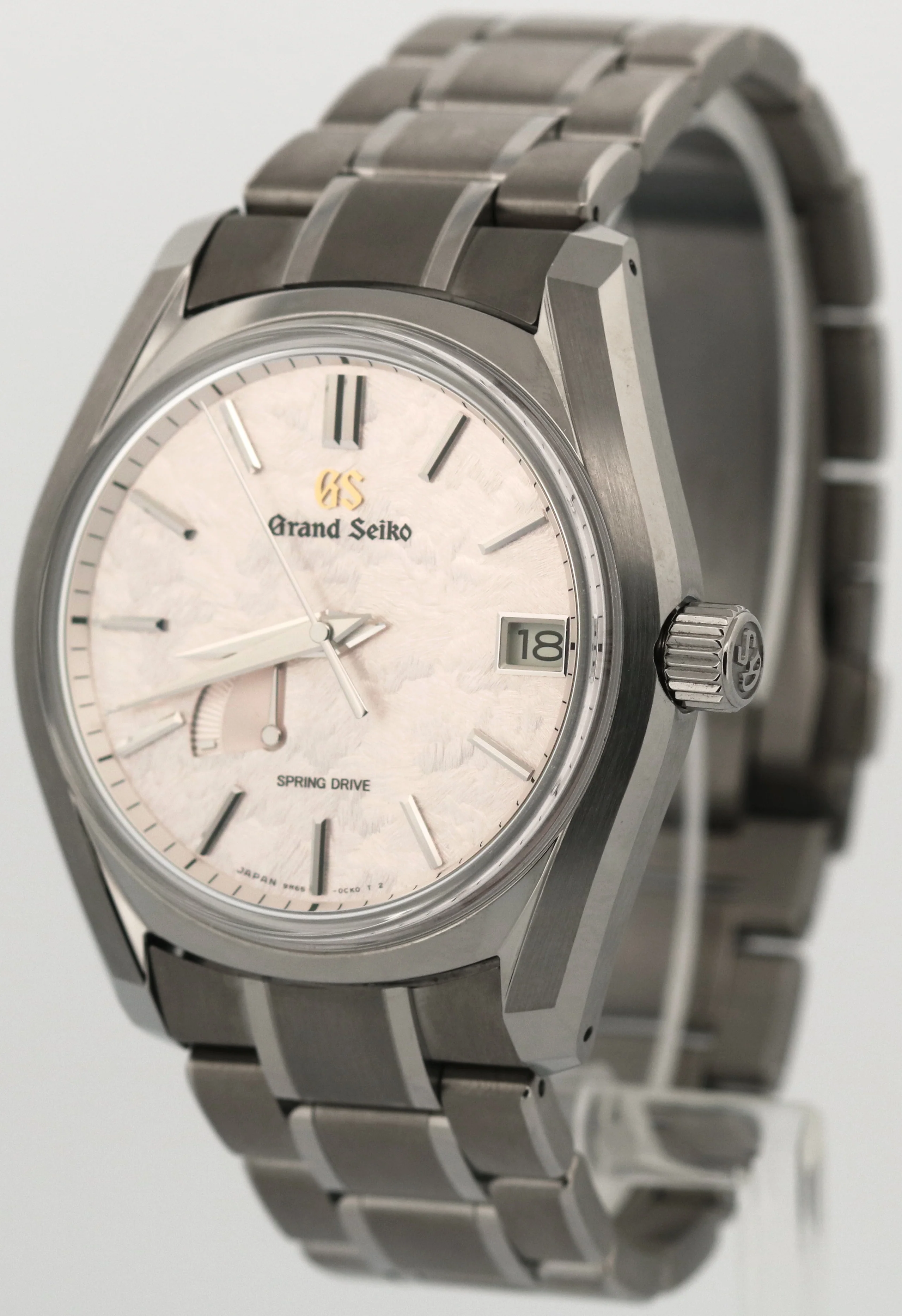 PAPERS Grand Seiko Heritage Titanium SHUNBUN Cherry Blossom 40mm SBGA413 BOX - Image 3