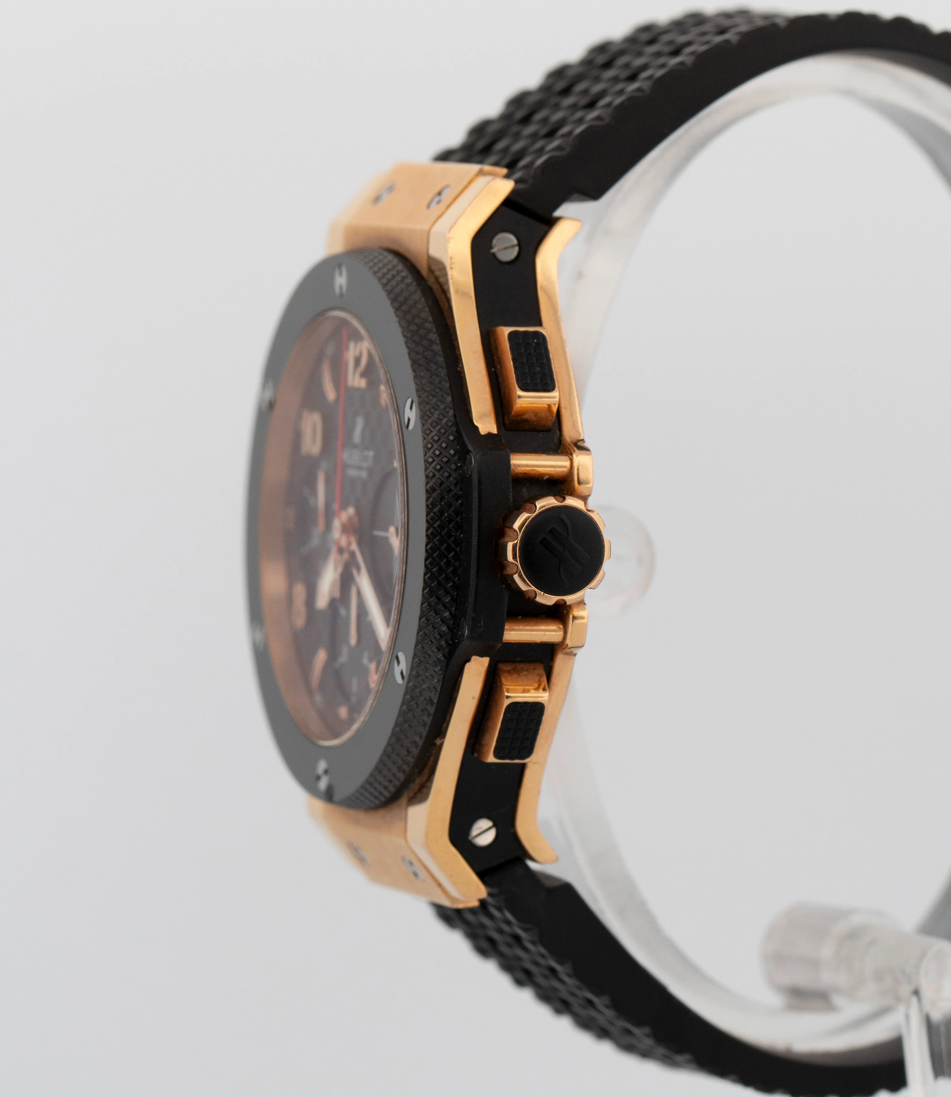PAPERS Hublot Big Bang Black 341.PB.131.RX 18K Rose Gold Ceramic 41mm Watch BOX - Image 3
