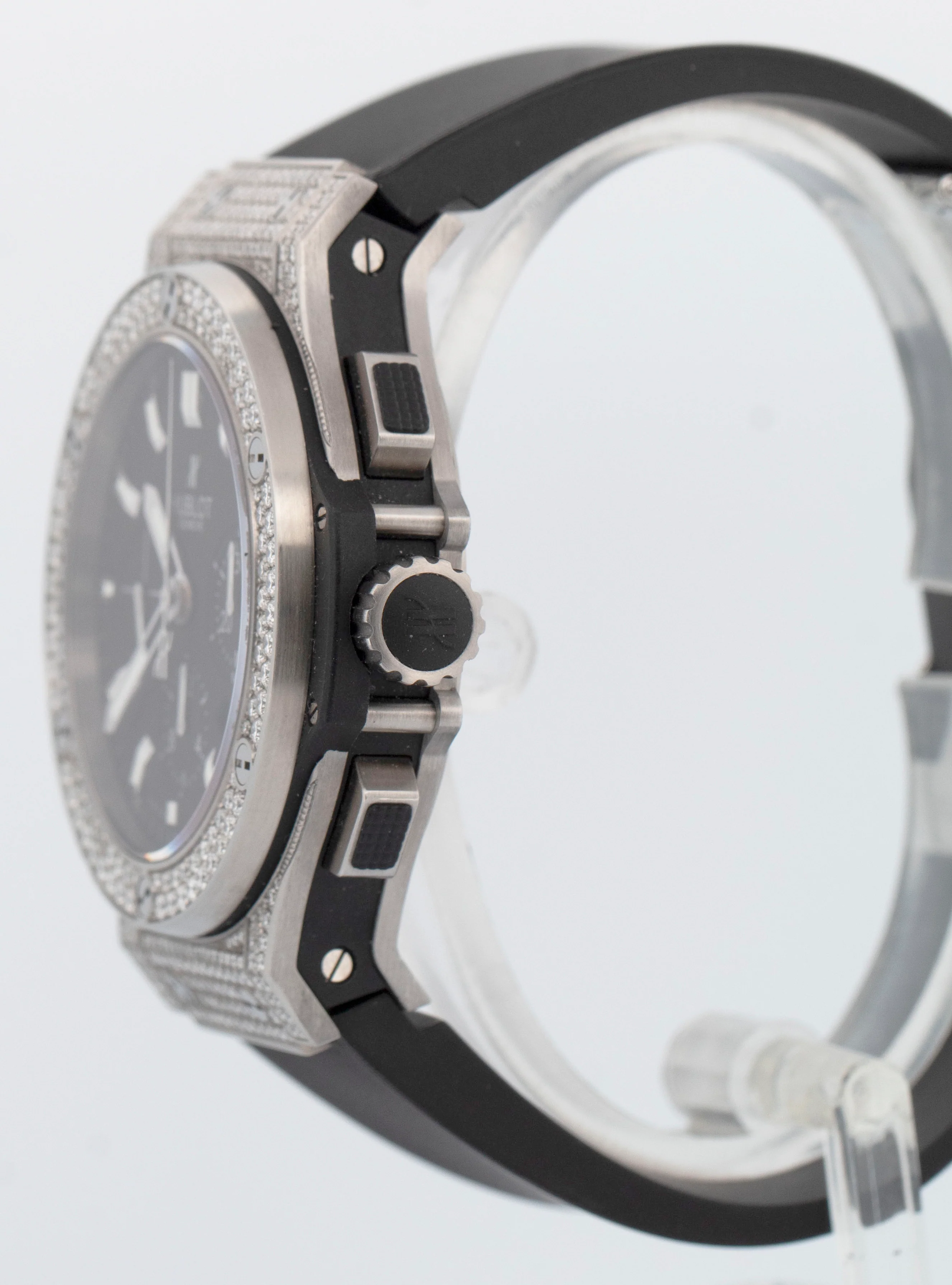 PAPERS Hublot Big Bang Chronograph FACTORY DIAMONDS 44mm 301.SX.1170.RX.1704 BOX - Image 3