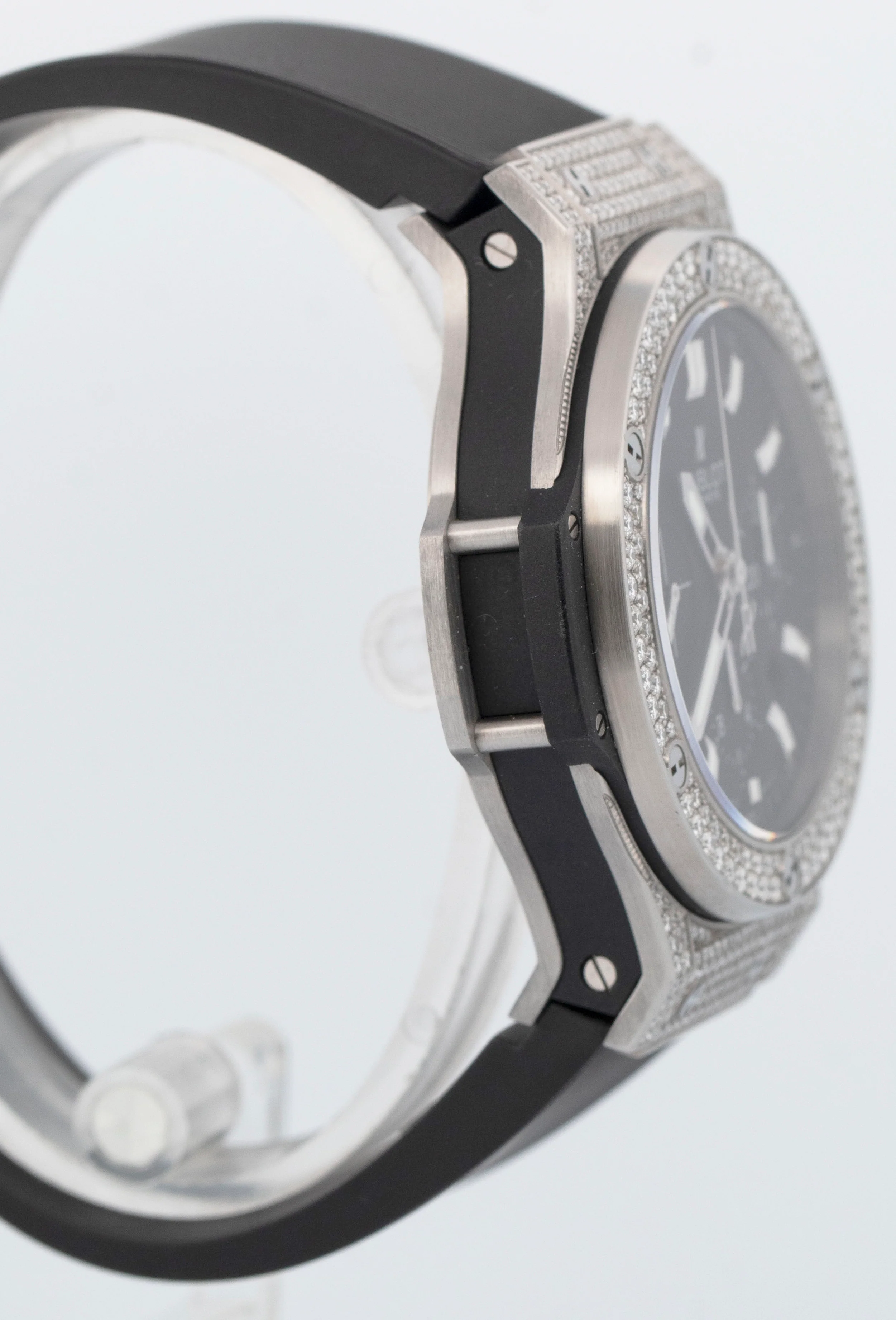 PAPERS Hublot Big Bang Chronograph FACTORY DIAMONDS 44mm 301.SX.1170.RX.1704 BOX - Image 4