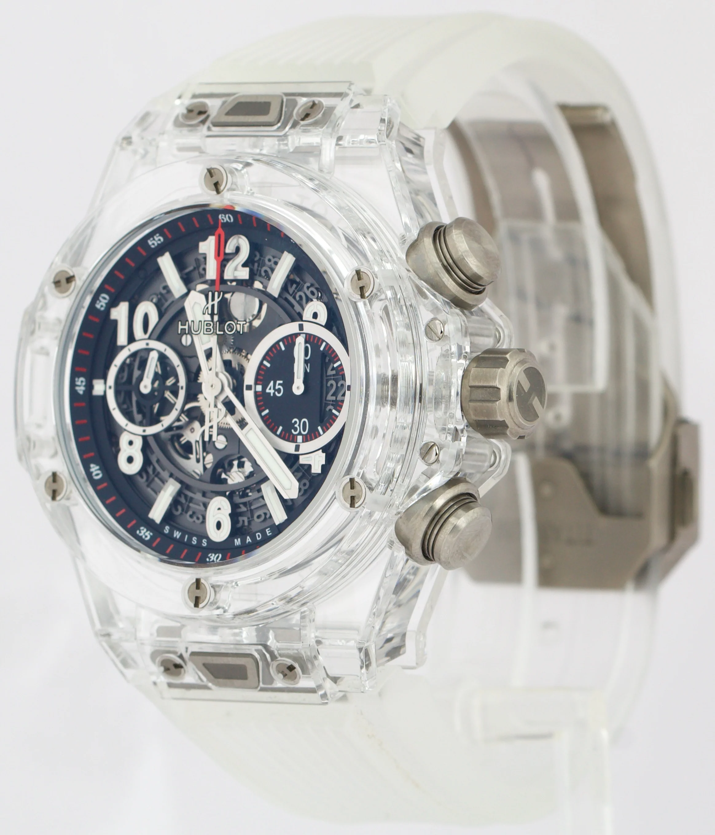PAPERS Hublot Big Bang Unico Magic SAPPHIRE SKELETON 45mm 411.JX.1170.RX BOX - Image 3
