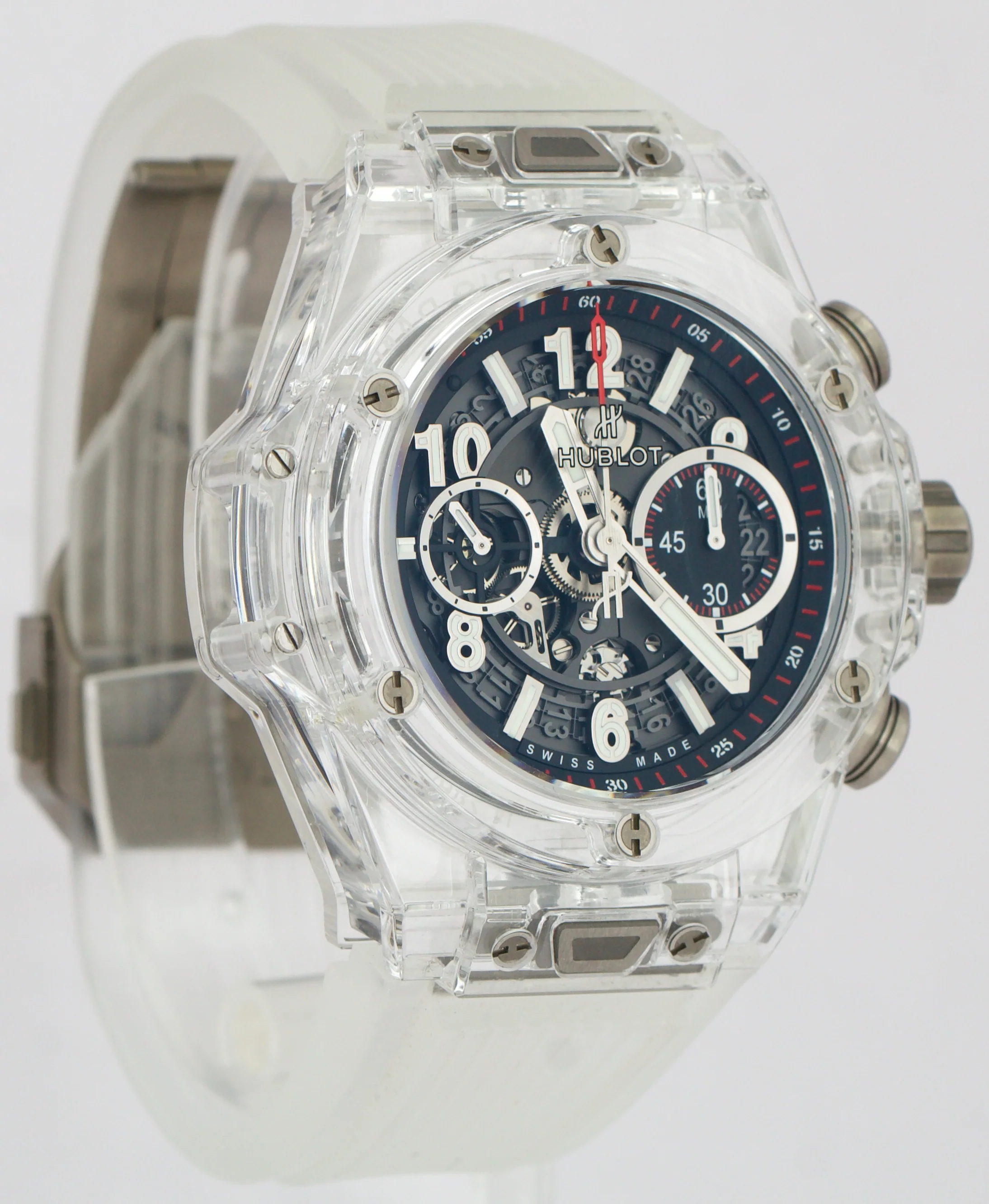 PAPERS Hublot Big Bang Unico Magic SAPPHIRE SKELETON 45mm 411.JX.1170.RX BOX - Image 4