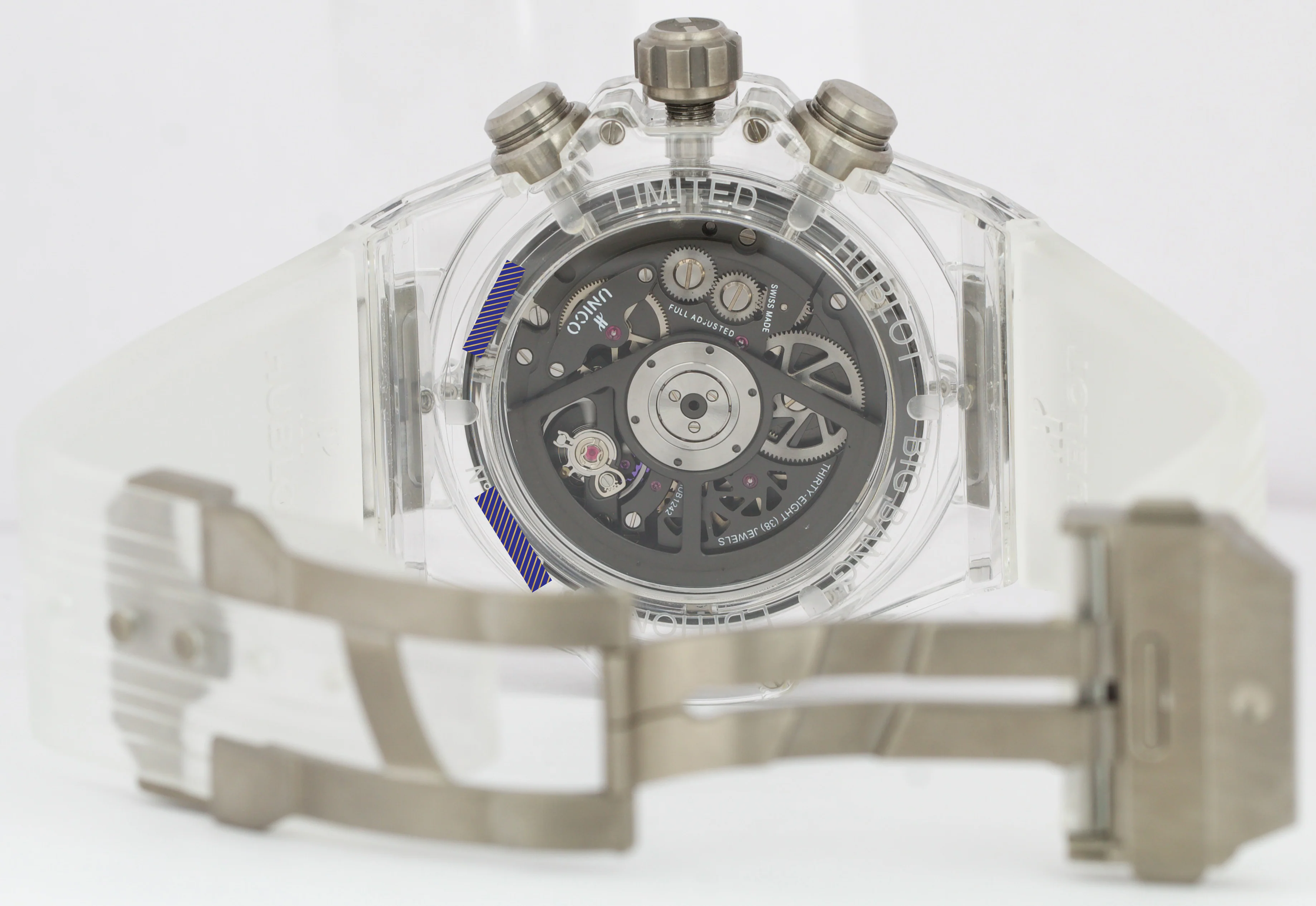 PAPERS Hublot Big Bang Unico Magic SAPPHIRE SKELETON 45mm 411.JX.1170.RX BOX - Image 9