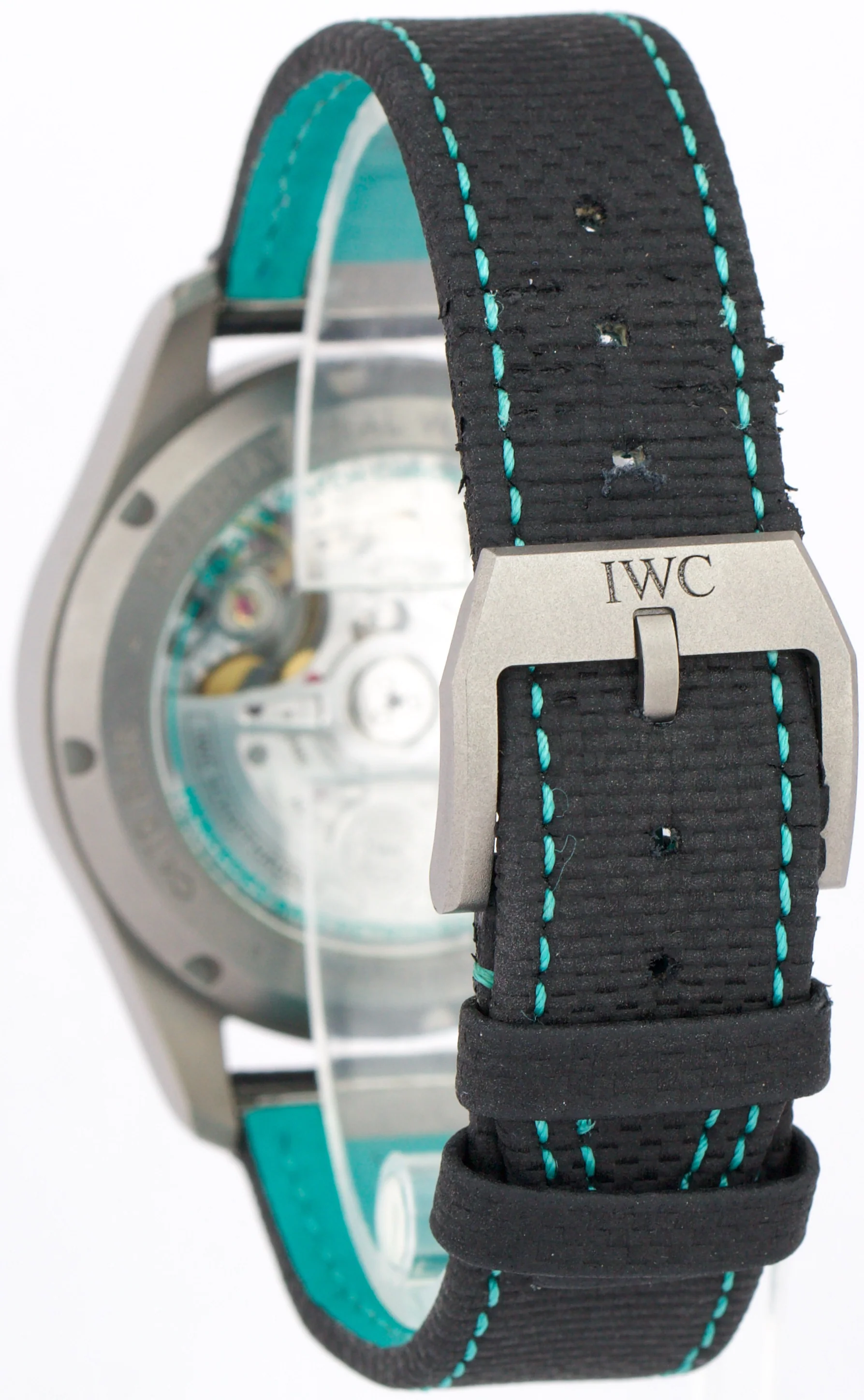 PAPERS IWC Pilot Chronograph MERCEDES-AMG Petronas 41mm Titanium IW388108 BOX - Image 5