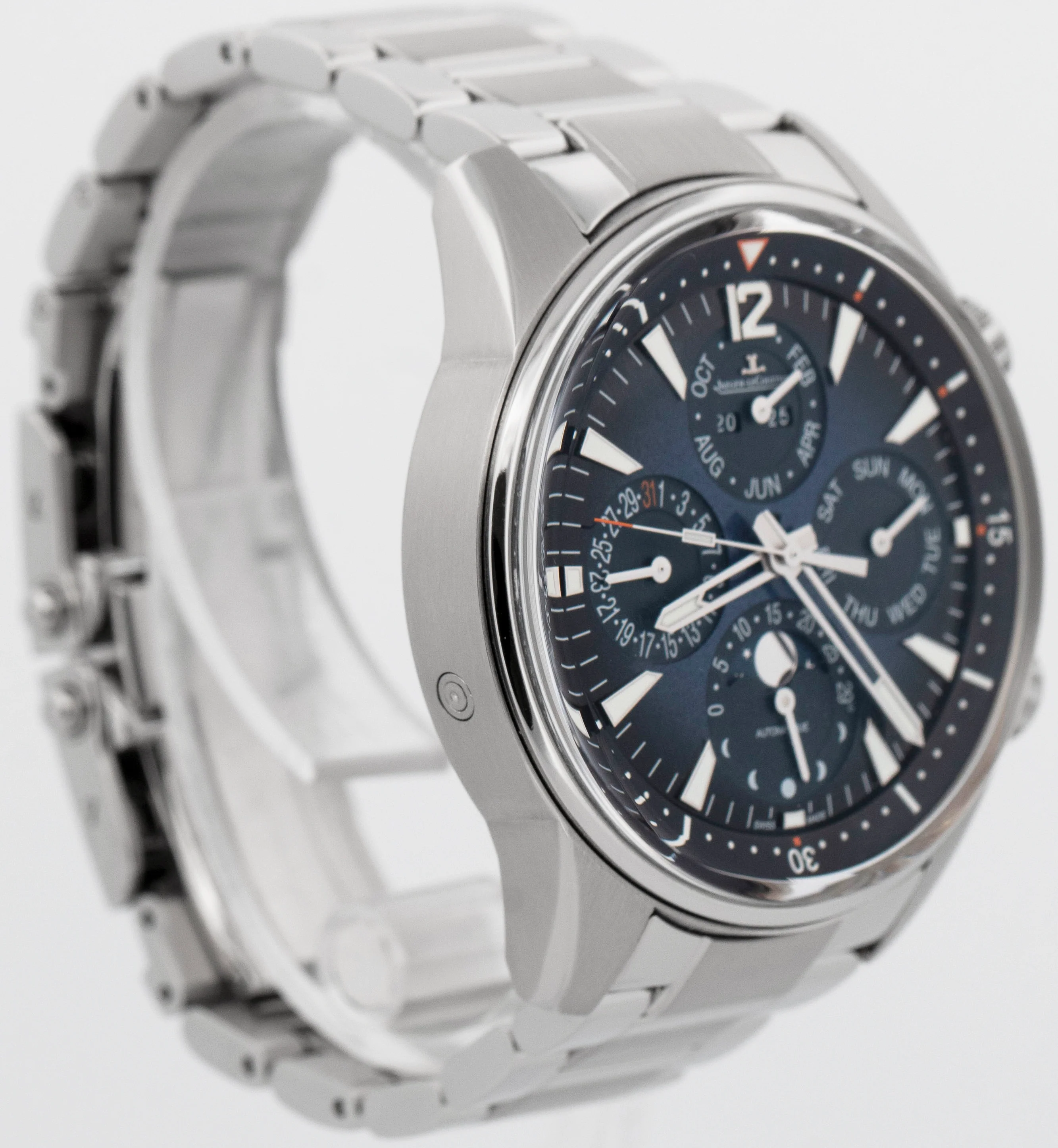 PAPERS Jaeger LeCoultre JLC Polaris PERPETUAL CALENDAR Blue 42mm Q9088180 BOX - Image 3