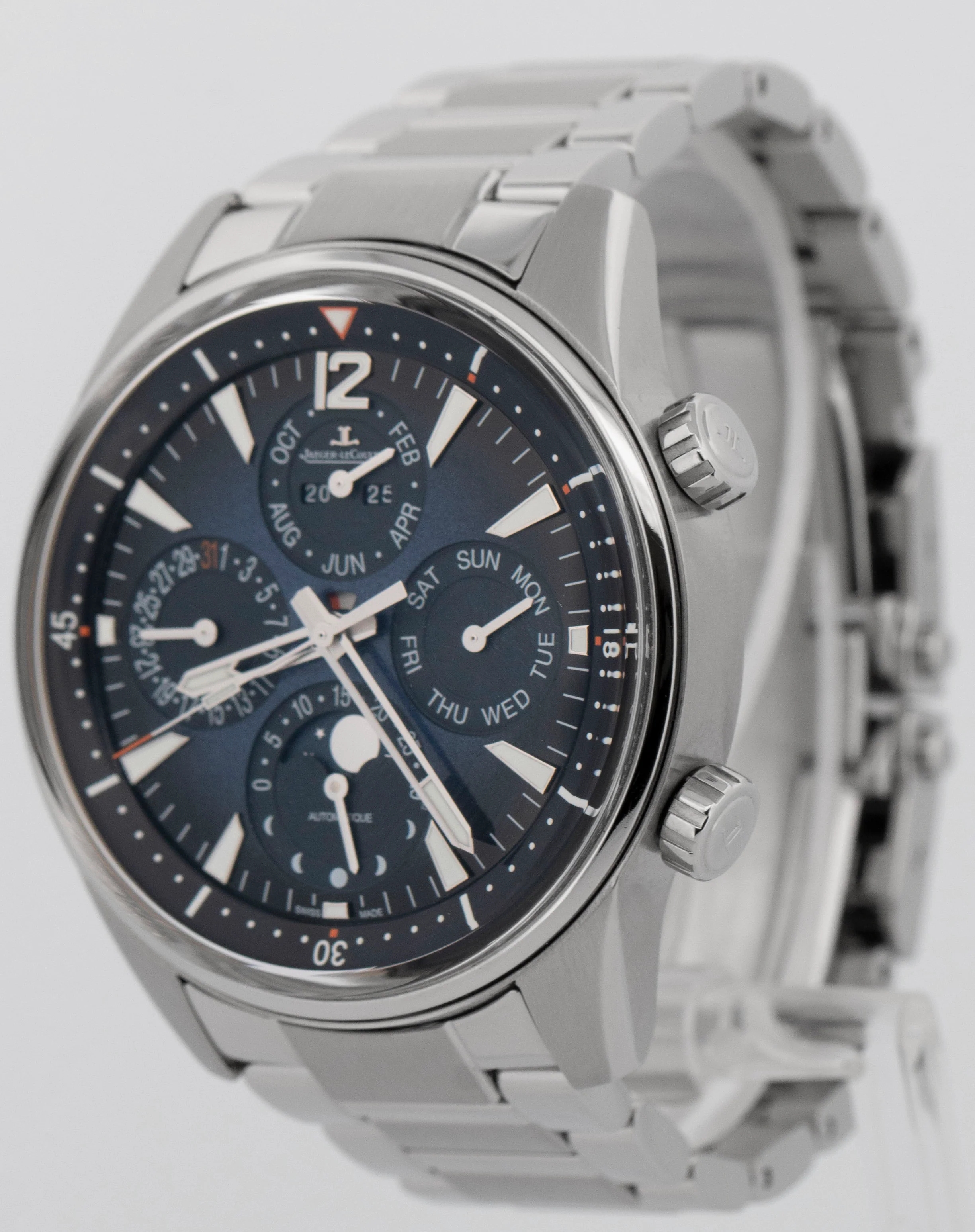PAPERS Jaeger LeCoultre JLC Polaris PERPETUAL CALENDAR Blue 42mm Q9088180 BOX - Image 4
