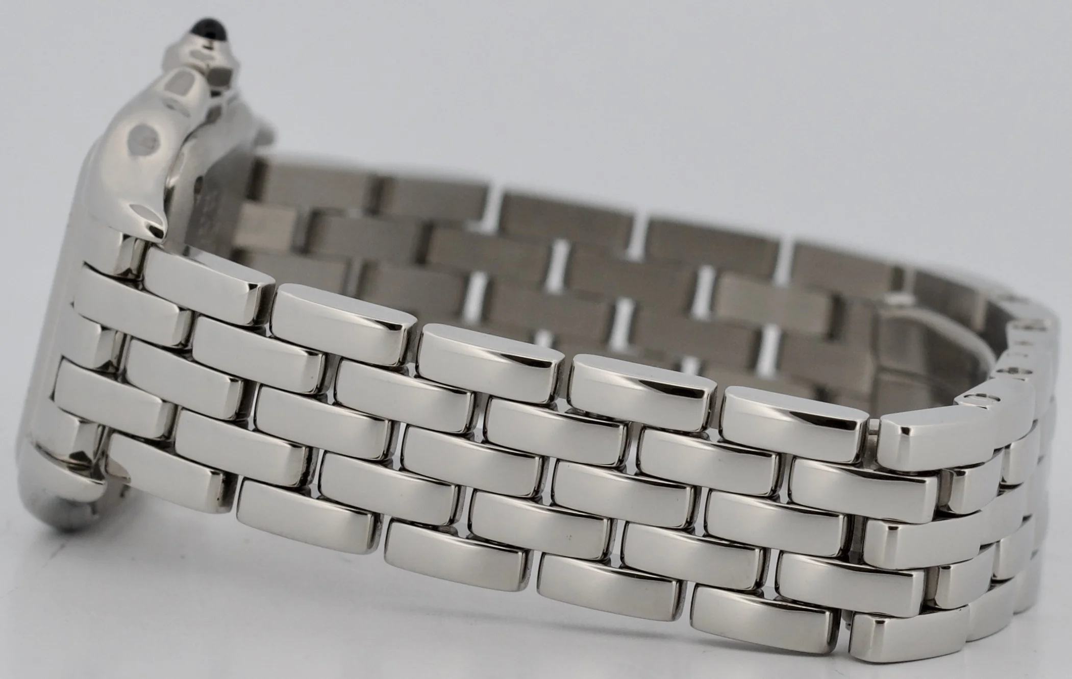 PAPERS Ladies Cartier Panthere Small Steel WHITE Roman 23mm Quartz 4177 WSPN0013 - Image 7