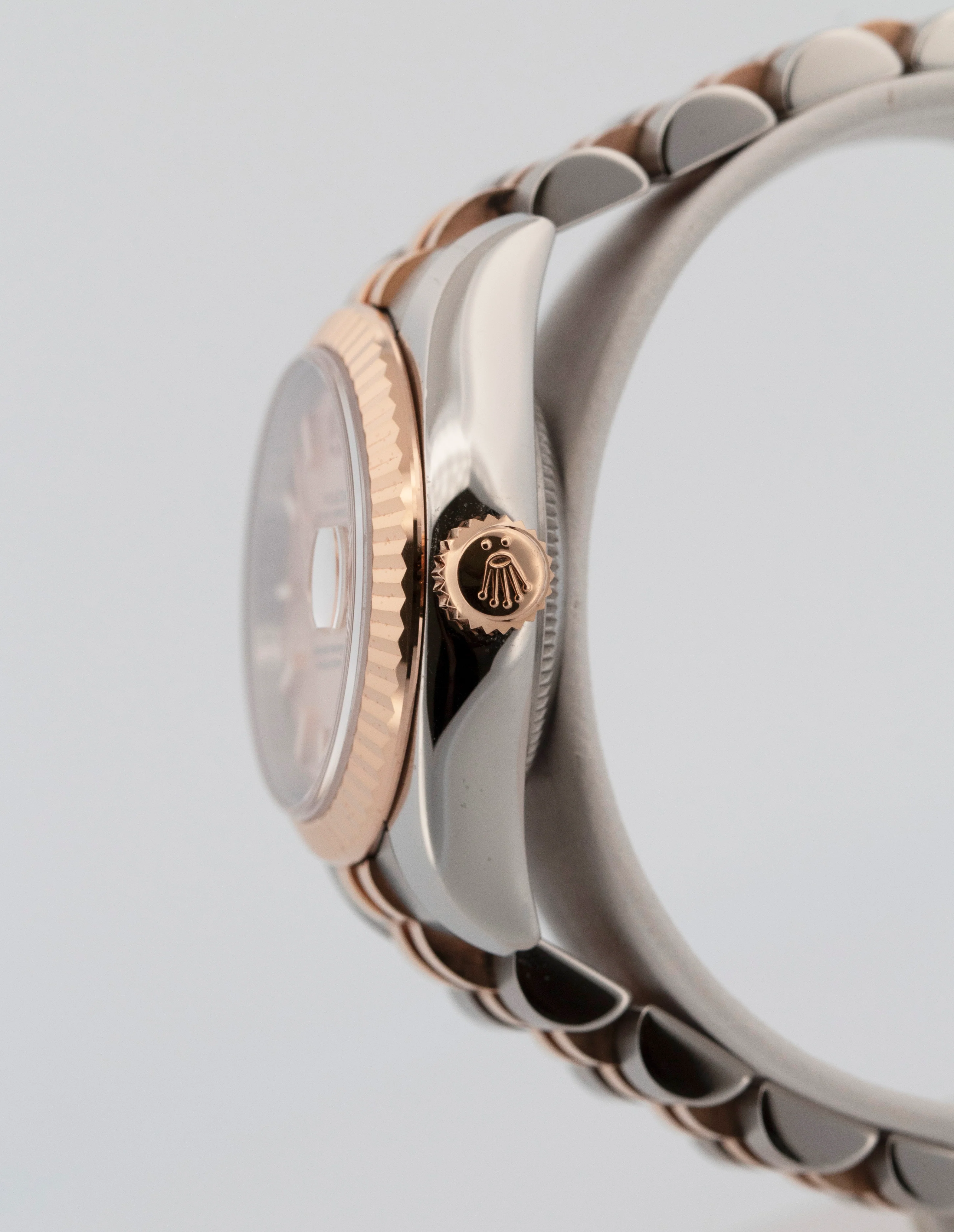 PAPERS Ladies Rolex DateJust 26mm PINK Two-Tone 18K Rose Gold JUBILEE 179171 BOX - Image 3