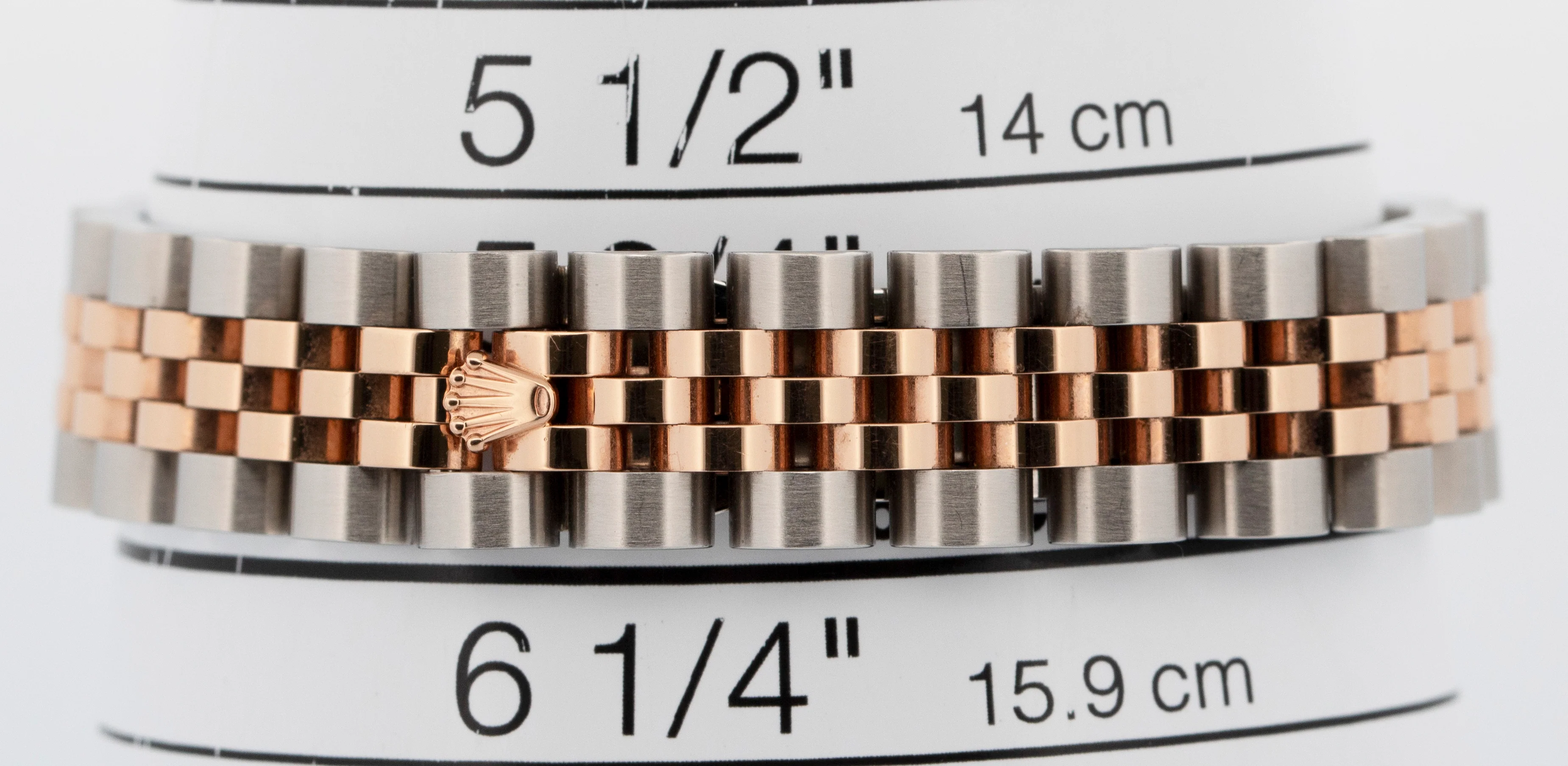 PAPERS Ladies Rolex DateJust 26mm PINK Two-Tone 18K Rose Gold JUBILEE 179171 BOX - Image 9