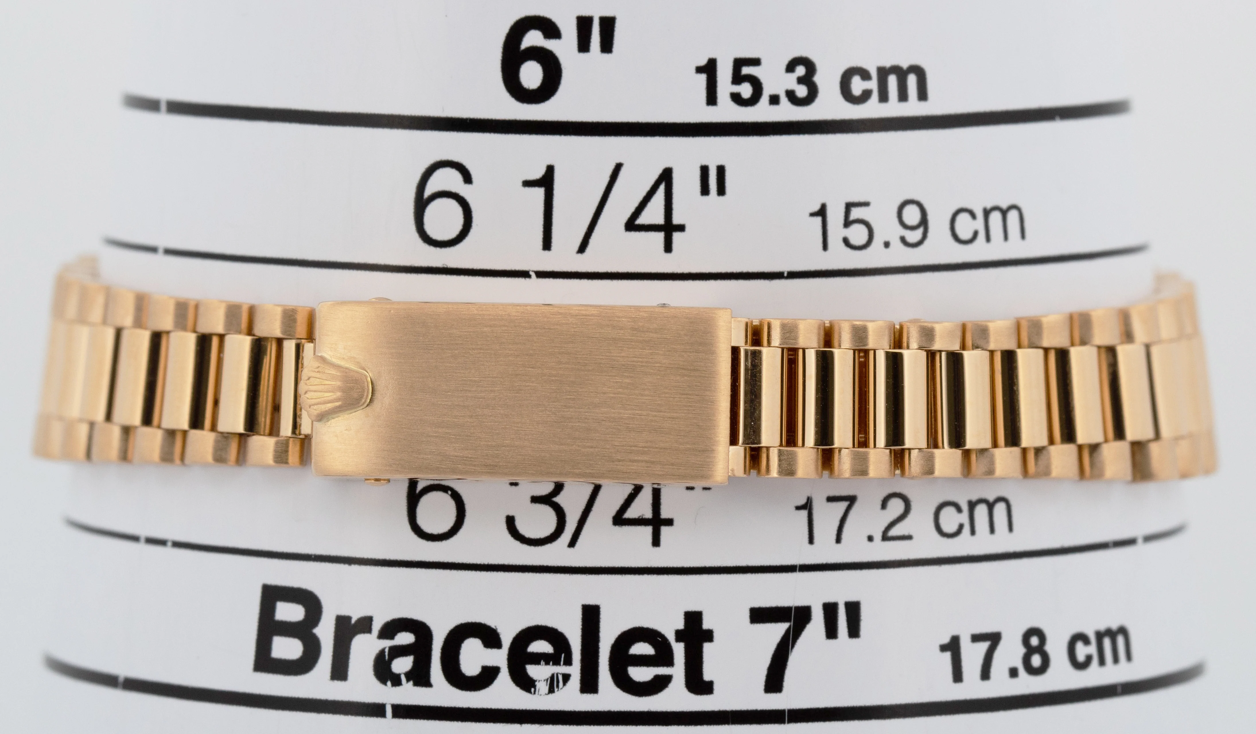 PAPERS Ladies Rolex DateJust President 26mm Champagne 18K Gold 6917 Watch BOX - Image 8