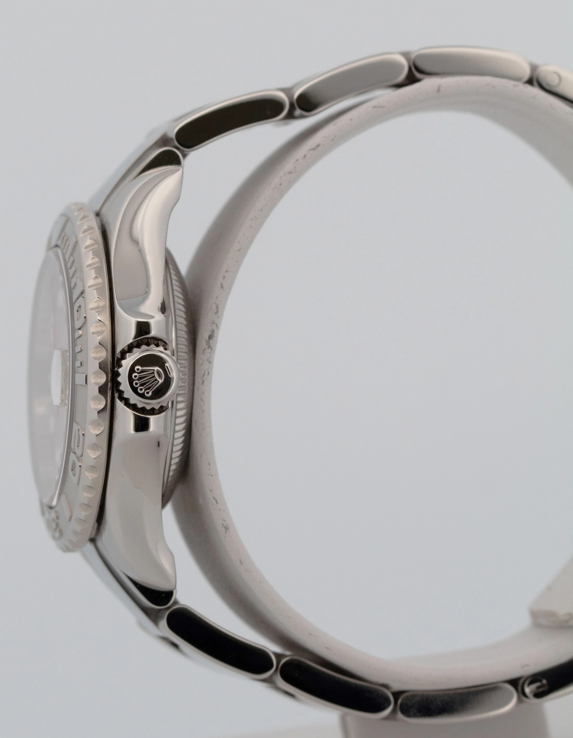 PAPERS Ladies Rolex Yacht-Master PLATINUM 29mm Stainless Steel Watch 169622 BOX - Image 4