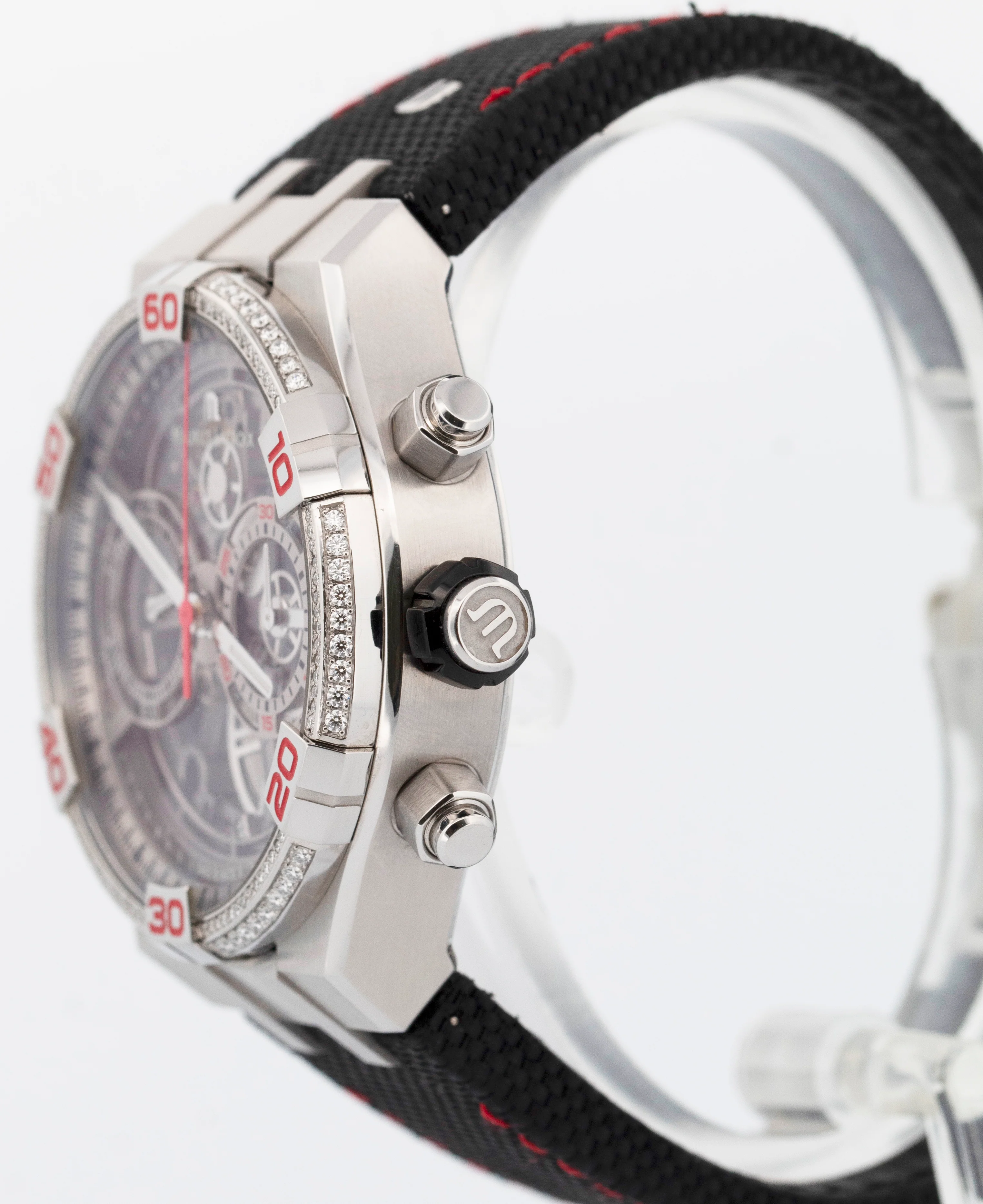 PAPERS Maurice Lacroix Aikon MAHINDRA DIAMOND Skeleton Chronograph AI6098 BOX - Image 3