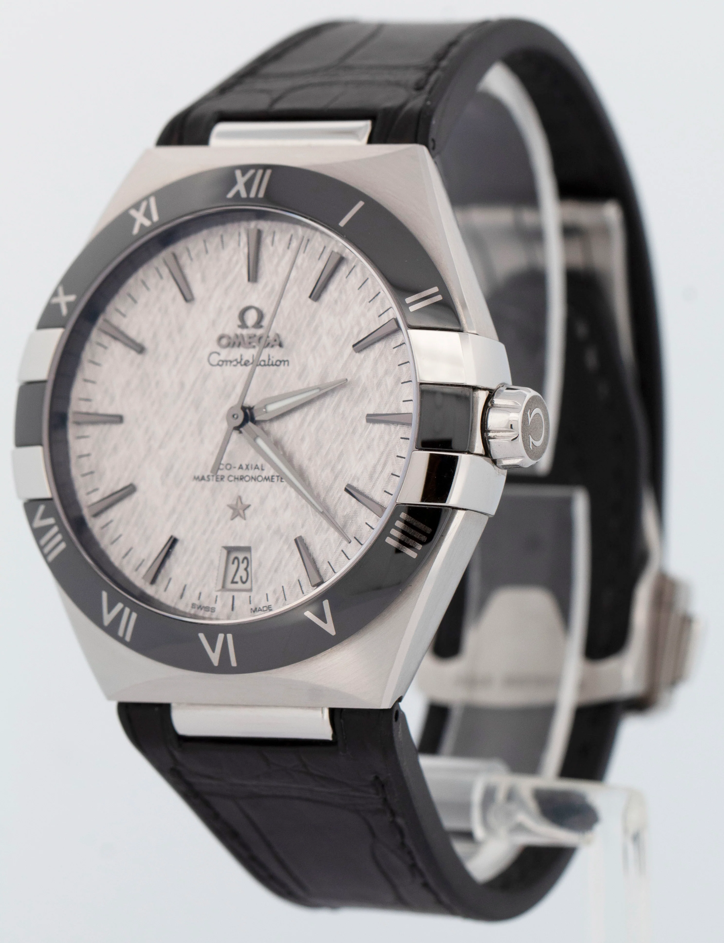 PAPERS Omega Constellation Rhodium Black Steel 41mm 131.33.41.21.06.001 BOX - Image 4