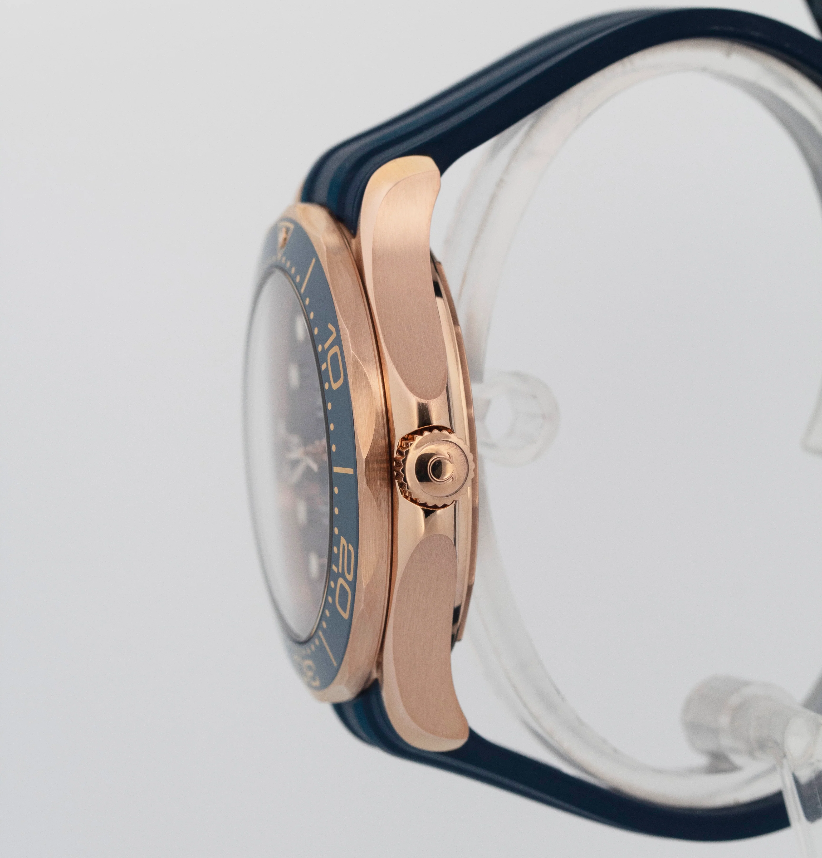 PAPERS Omega Seamaster Ceramic Blue Sedna 18K GOLD 43mm 210.62.42.20.03.001 BOX - Image 3