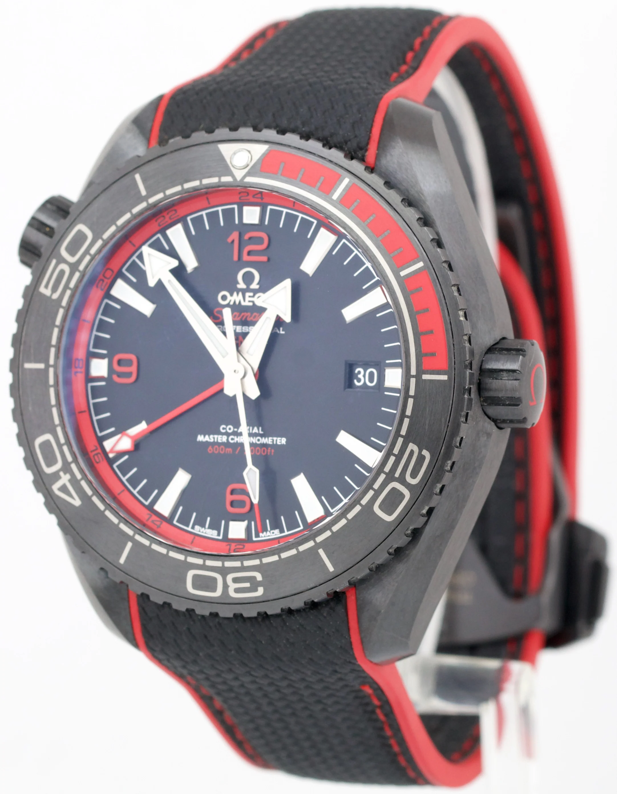 PAPERS Omega Seamaster Planet Ocean CERAMIC Red 45.5mm 215.92.46.22.01.003 BOX - Image 3