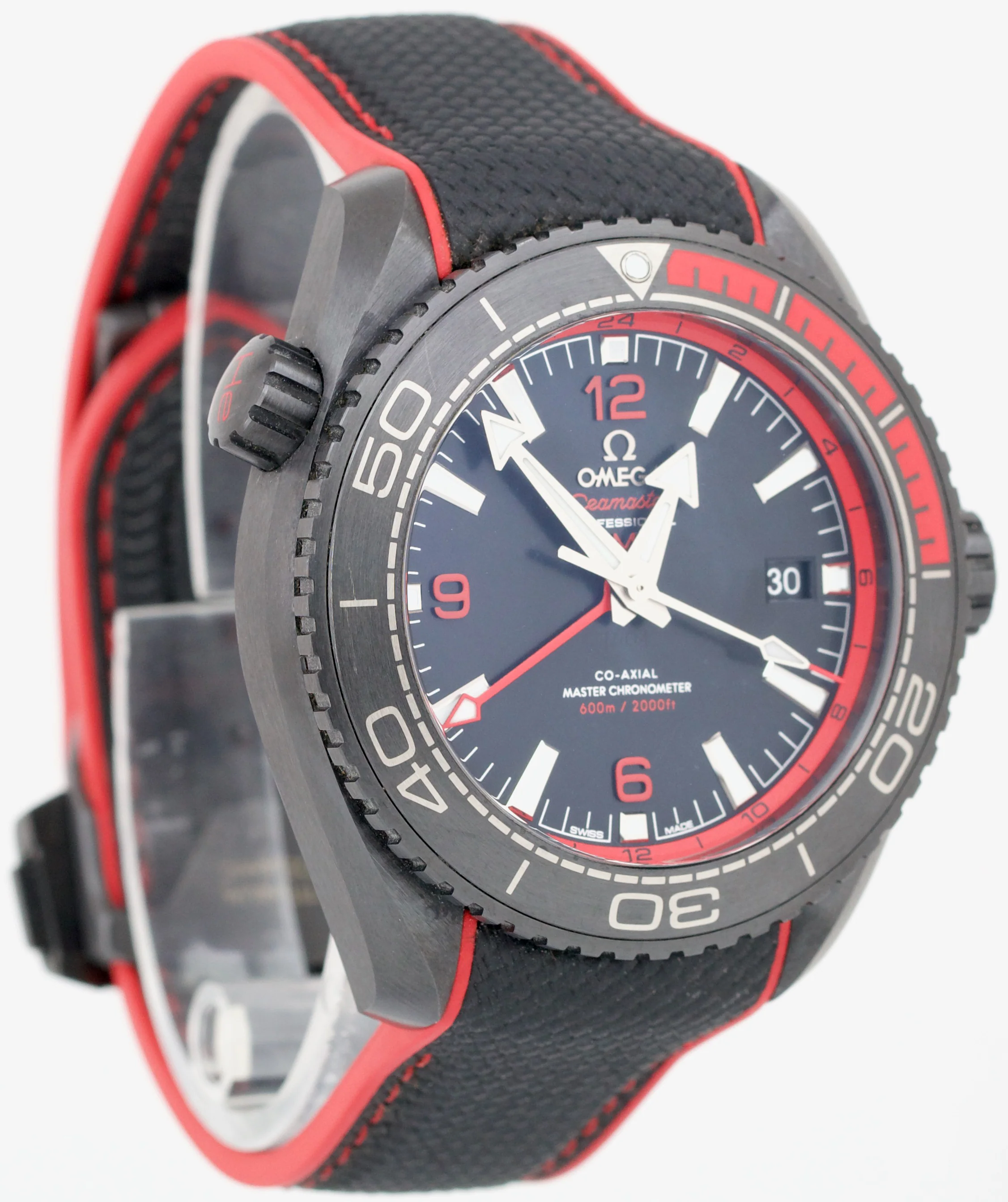 PAPERS Omega Seamaster Planet Ocean CERAMIC Red 45.5mm 215.92.46.22.01.003 BOX - Image 4