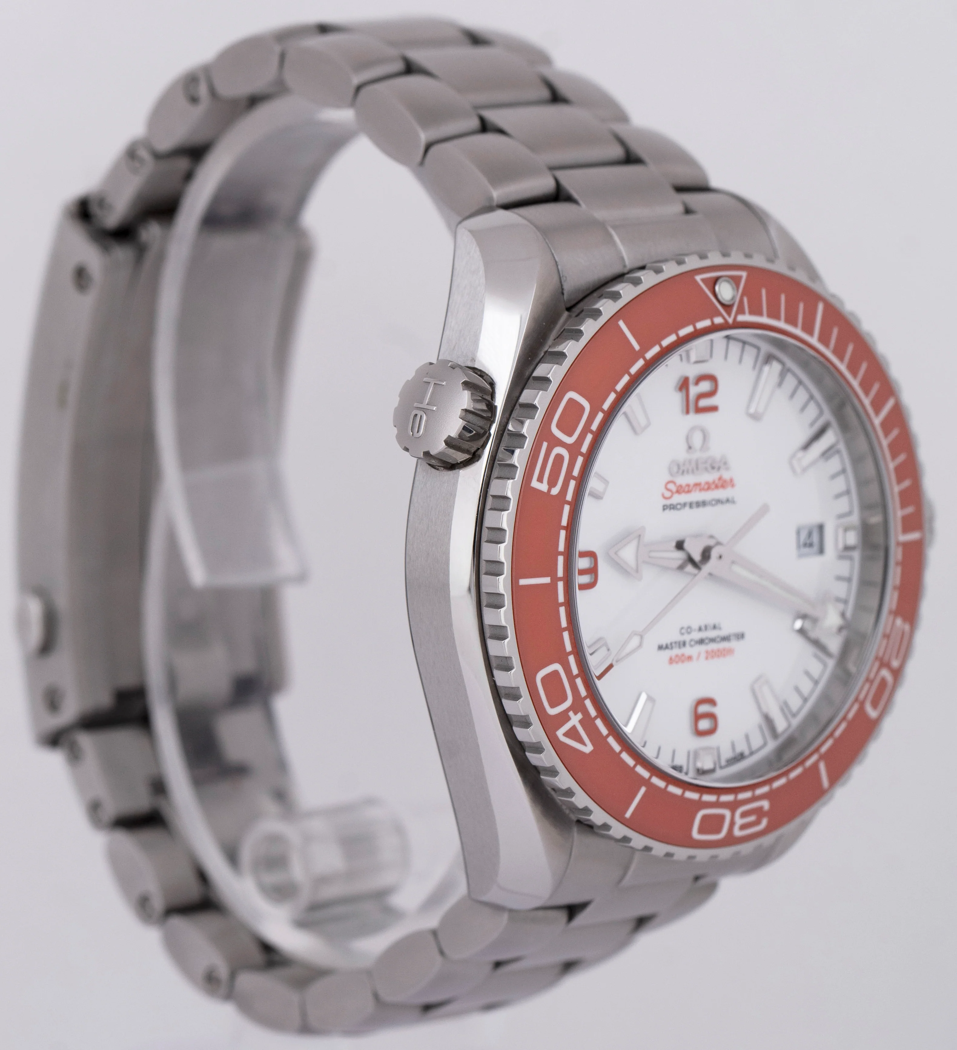 PAPERS Omega Seamaster Planet Ocean WHITE Orange 43mm 215.30.44.21.04.001 BOX - Image 4